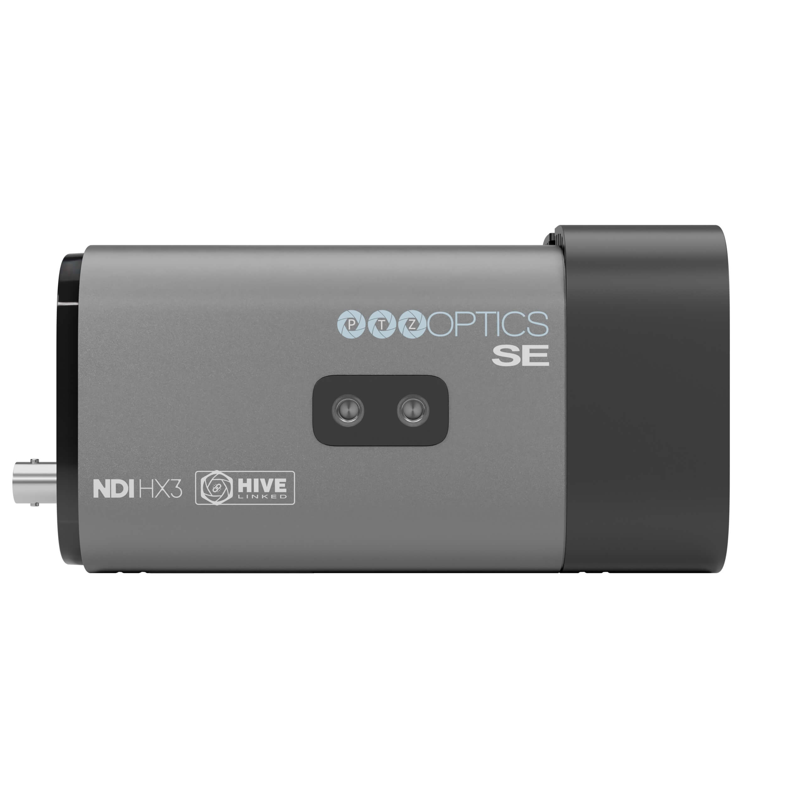 PTZOptics Studio SE - HD Streaming Camera with 12x Optical Zoom (gray), right side