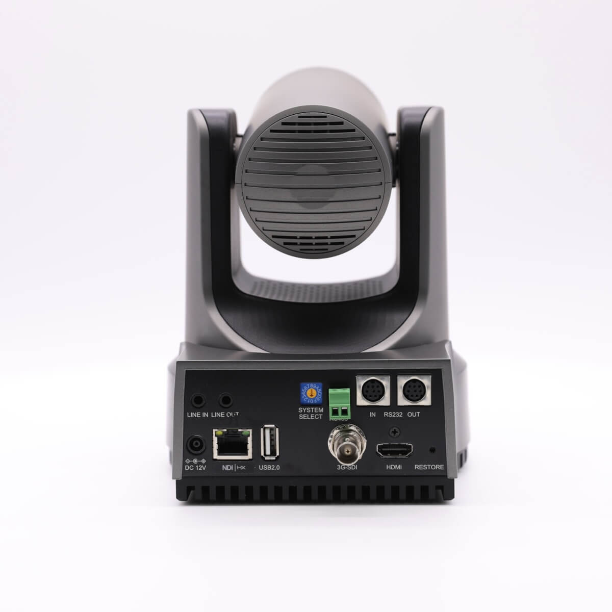 PTZOptics PT20X-4K-GY-G3 20x optical zoom PTZ camera, back