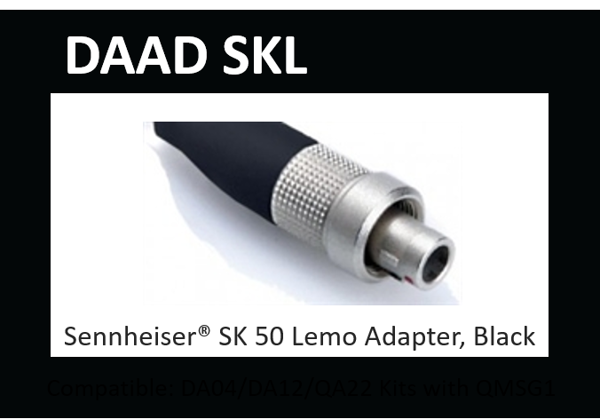 Que Audio DAAD-SKL Adapter for Sennheiser Wireless Systems