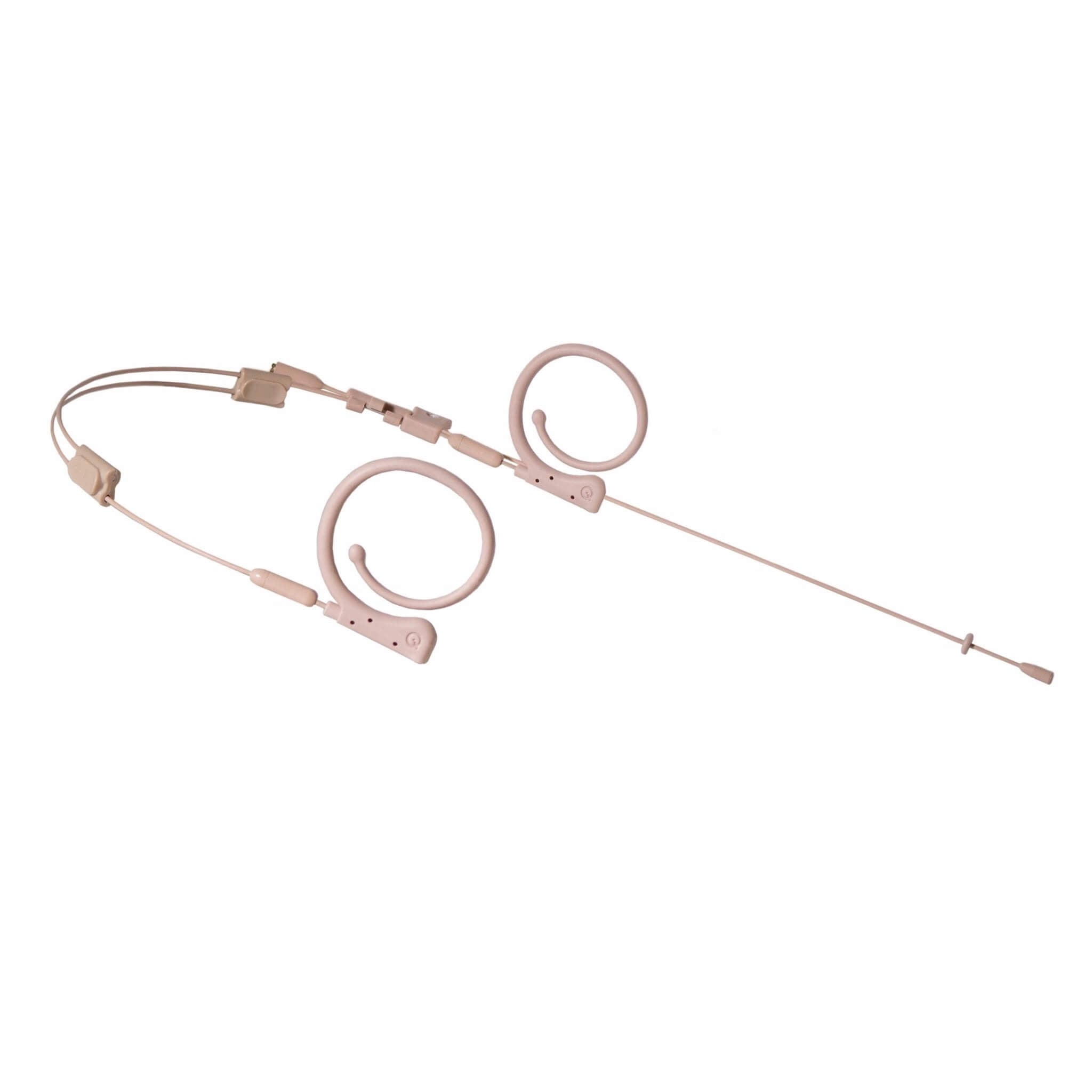 Que Audio QA22 - Dual Ear Headworn Microphone, beige