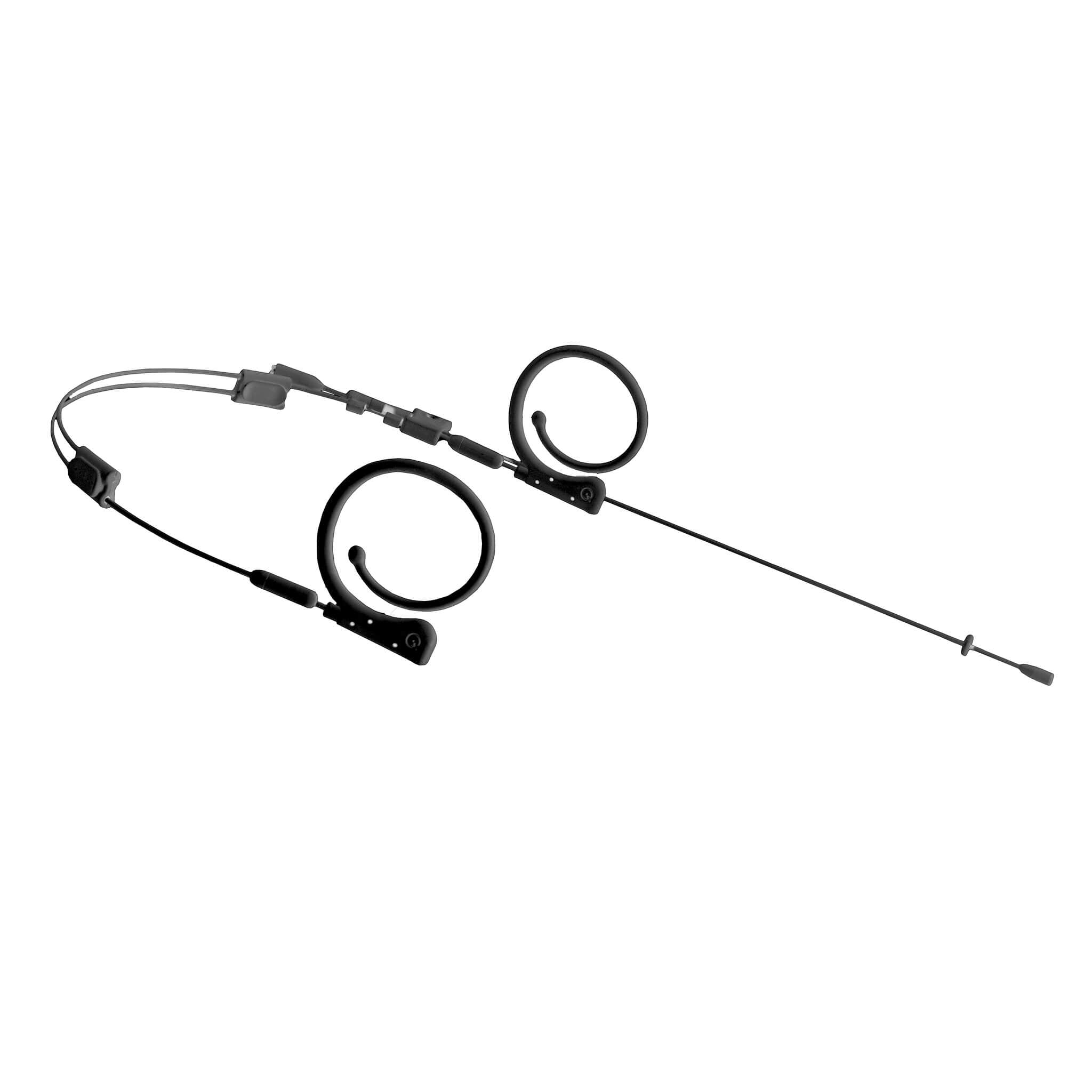Que Audio QA22 - Dual Ear Headworn Microphone, black
