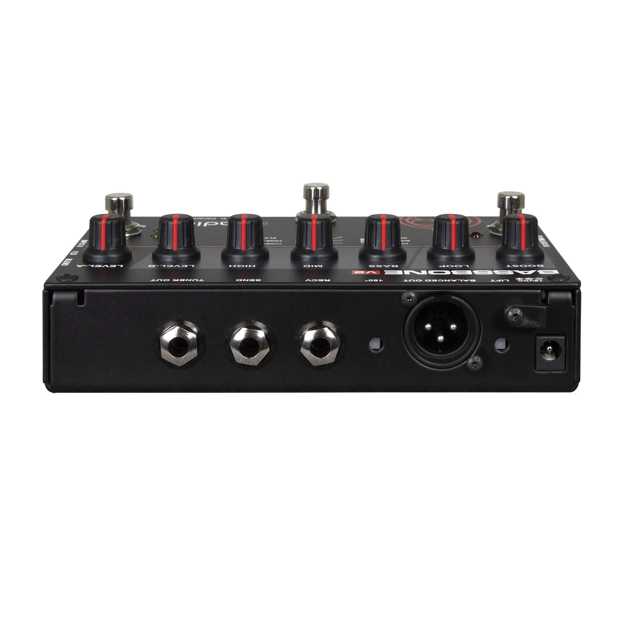 Radial Bassbone V2 - 2-Channel Bass Preamp, rear