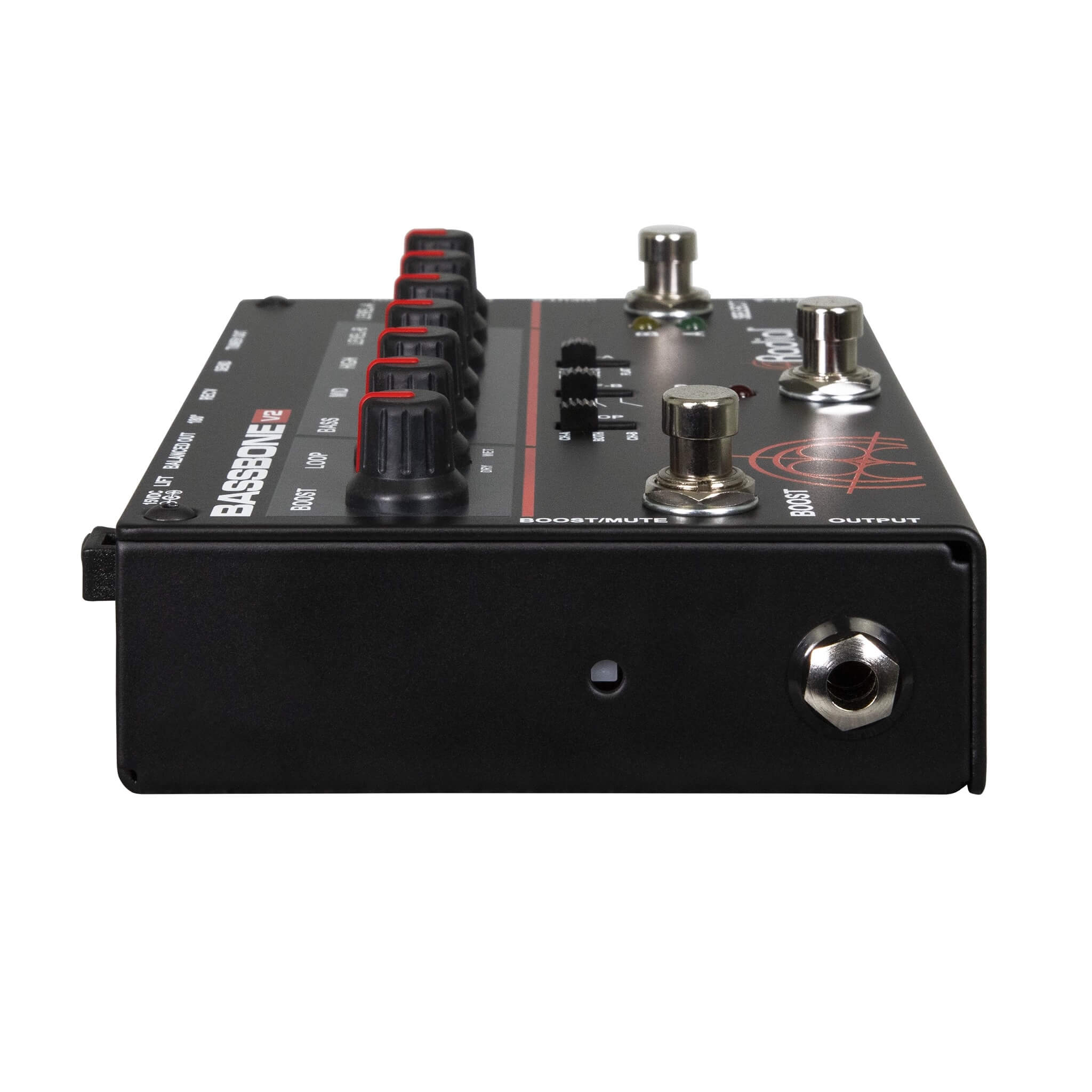 Radial Bassbone V2 - 2-Channel Bass Preamp, left side