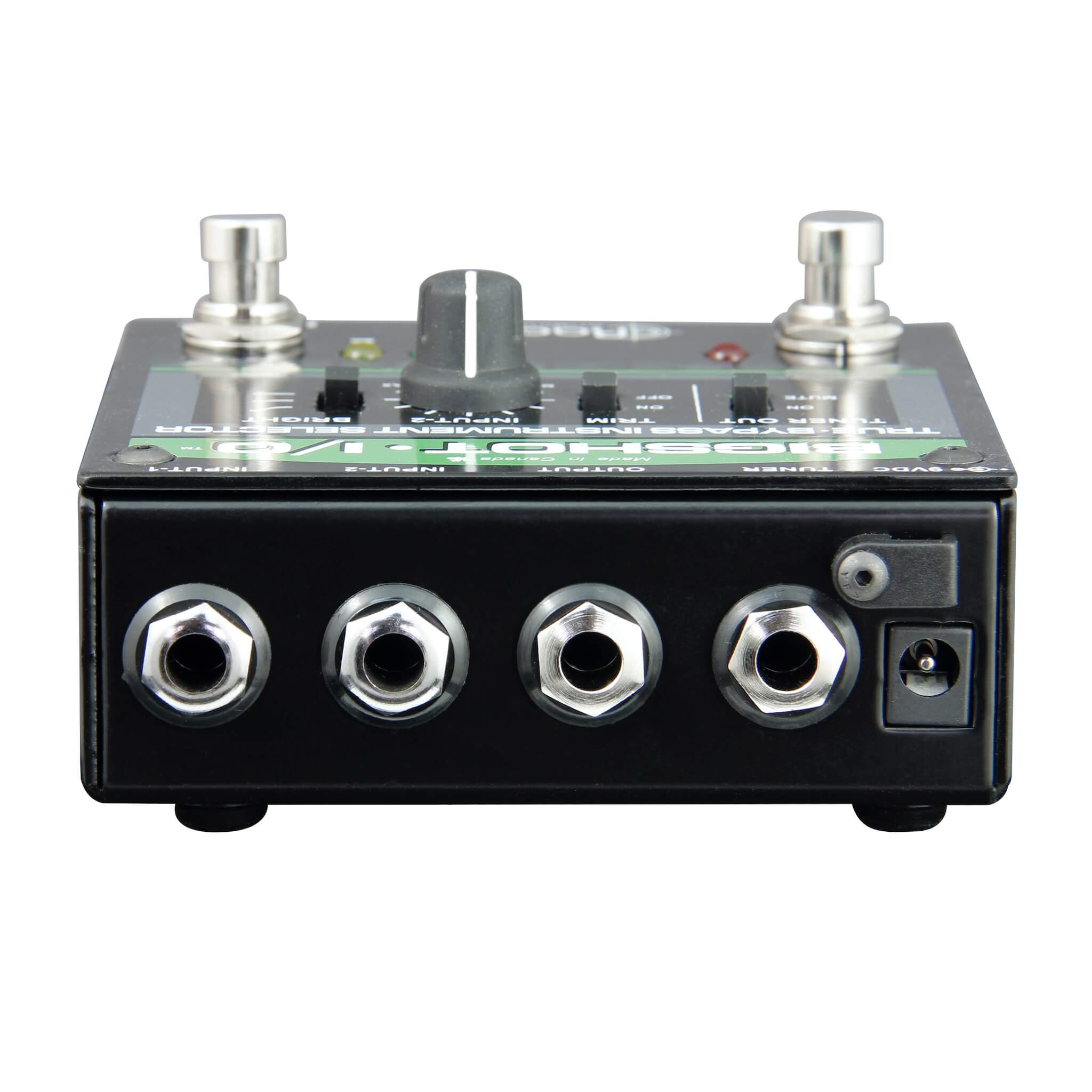 Radial BigShot I/O - True-Bypass Instrument Selector, rear