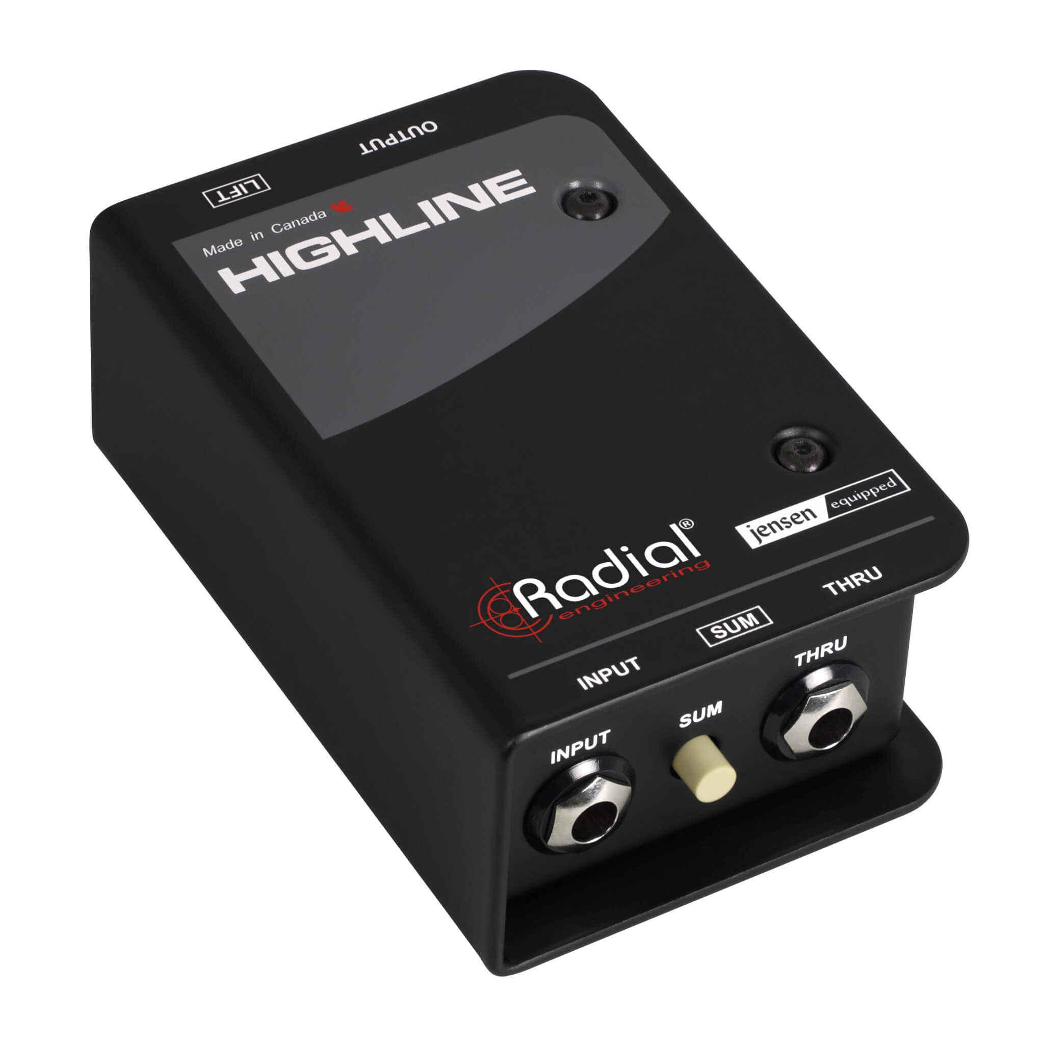 Radial Highline - Passive Mono Line Isolator, angled left