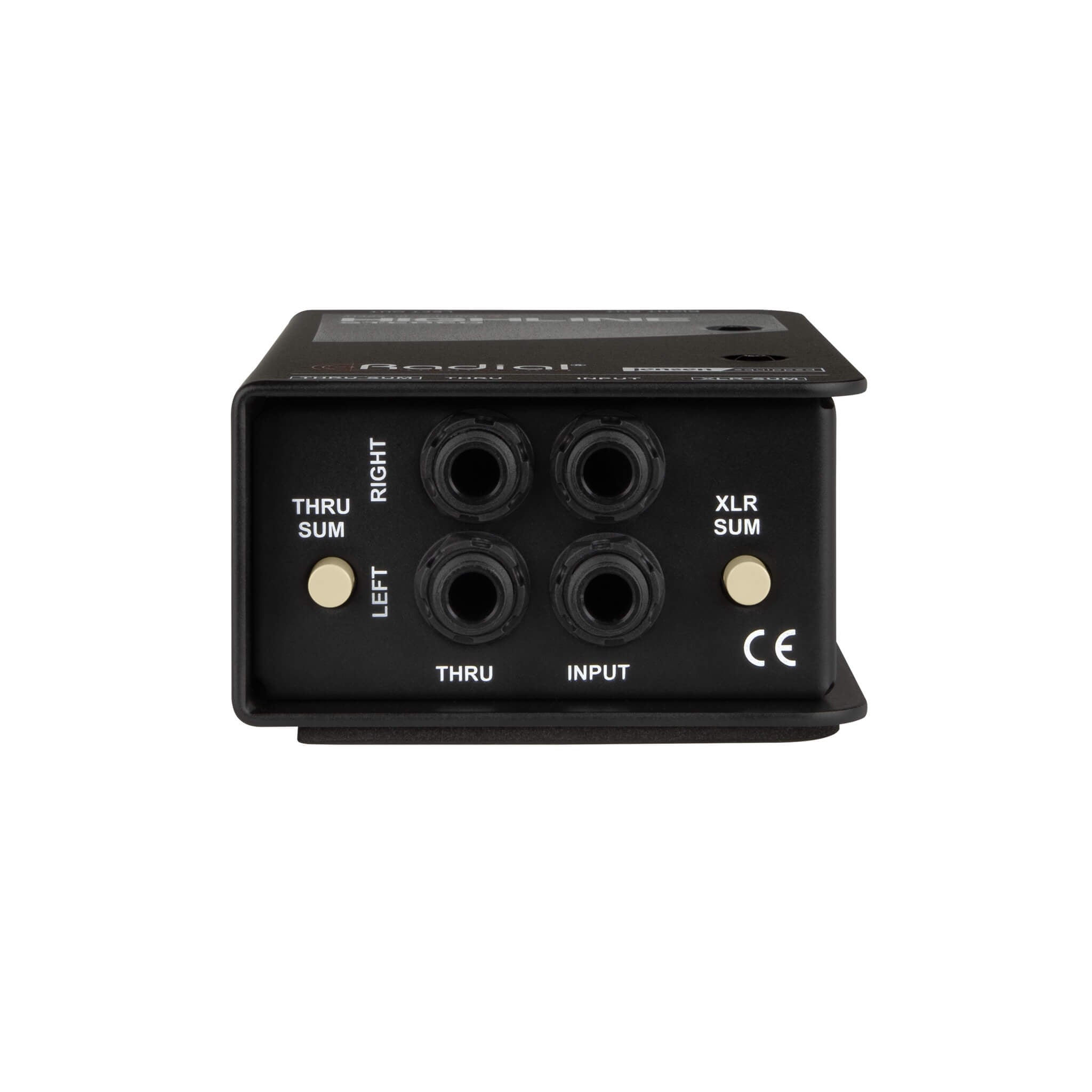 Radial Highline Stereo - Passive Stereo Line Isolator, input