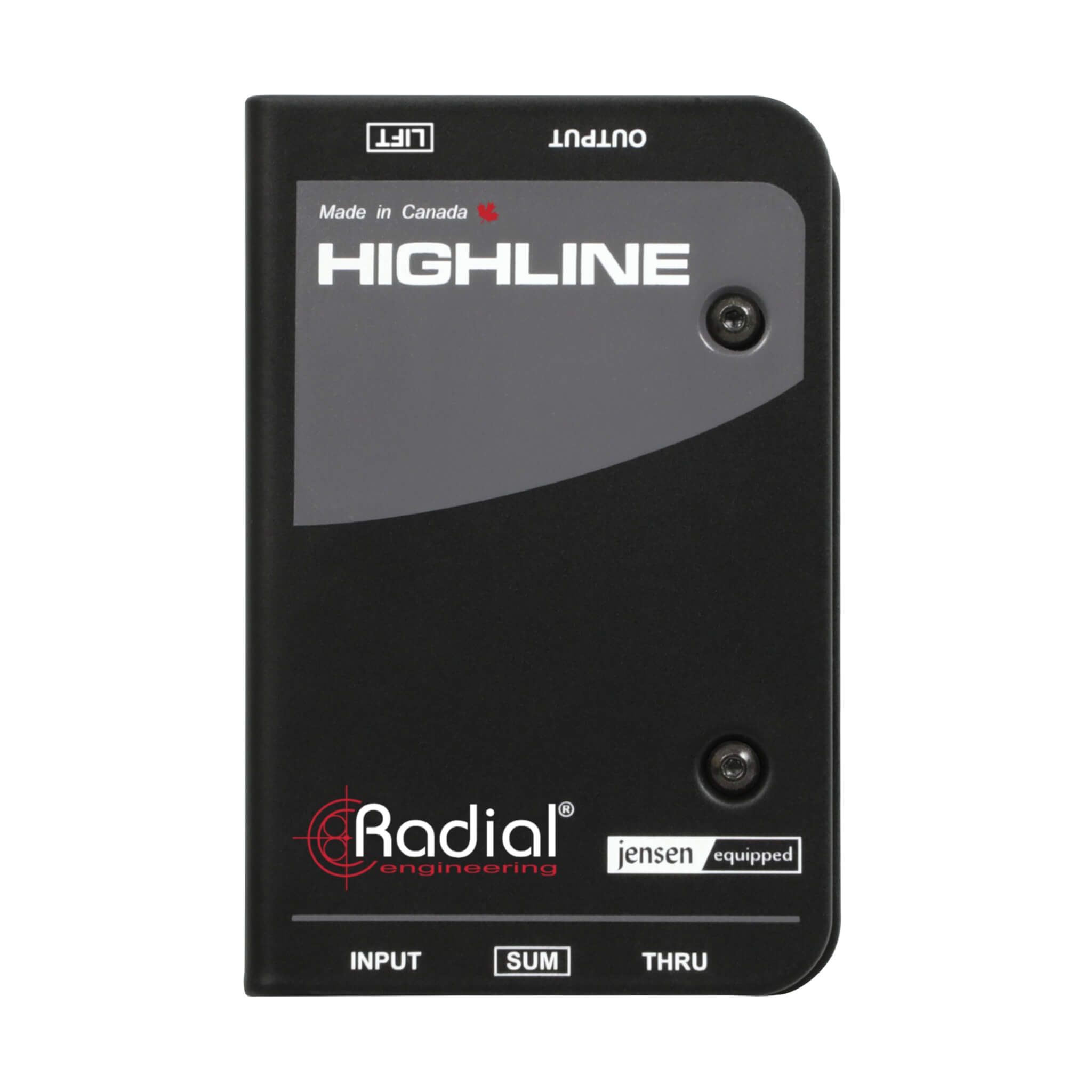 Radial Highline - Passive Mono Line Isolator, top