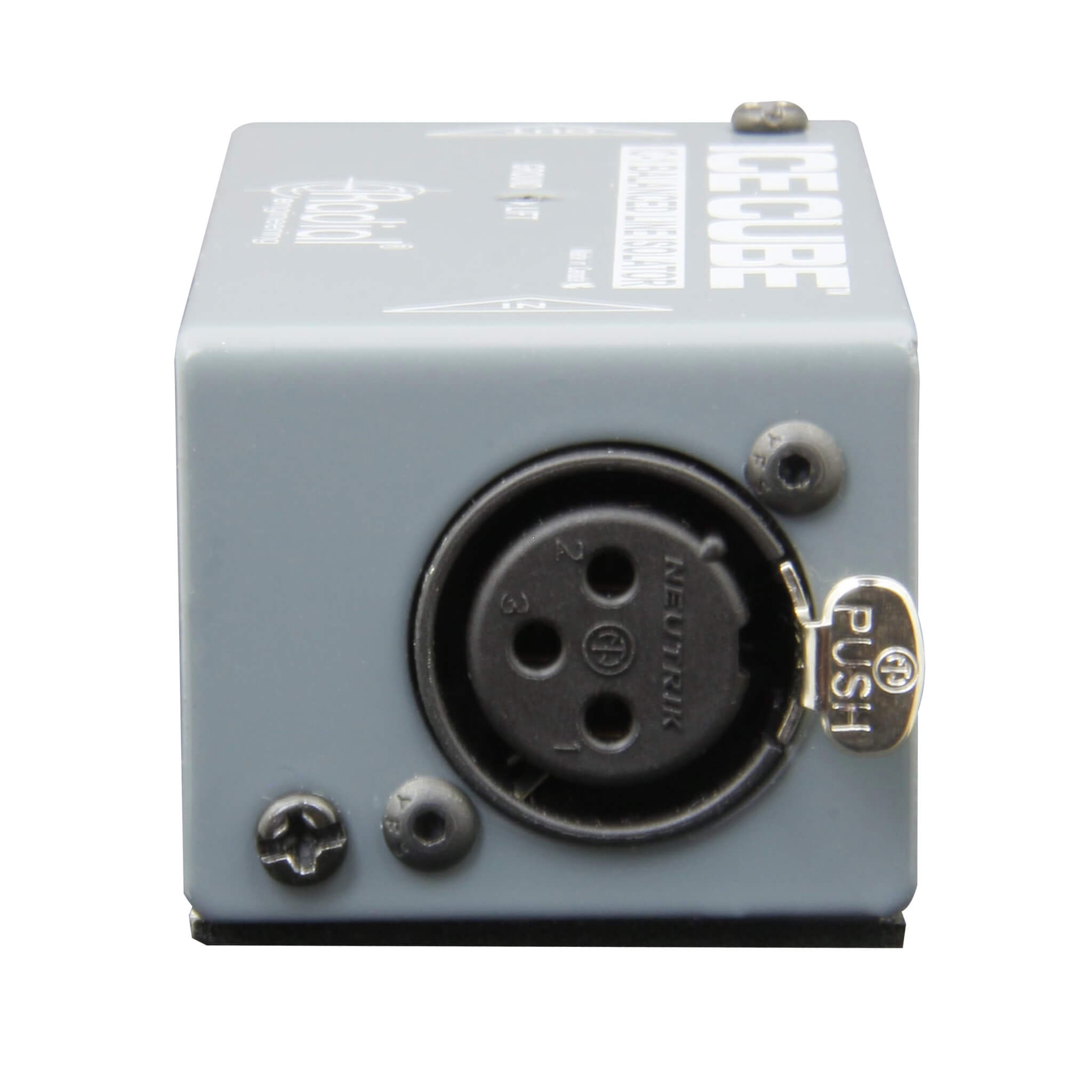 Radial IceCube - Balanced XLR Line-Level Isolator, back