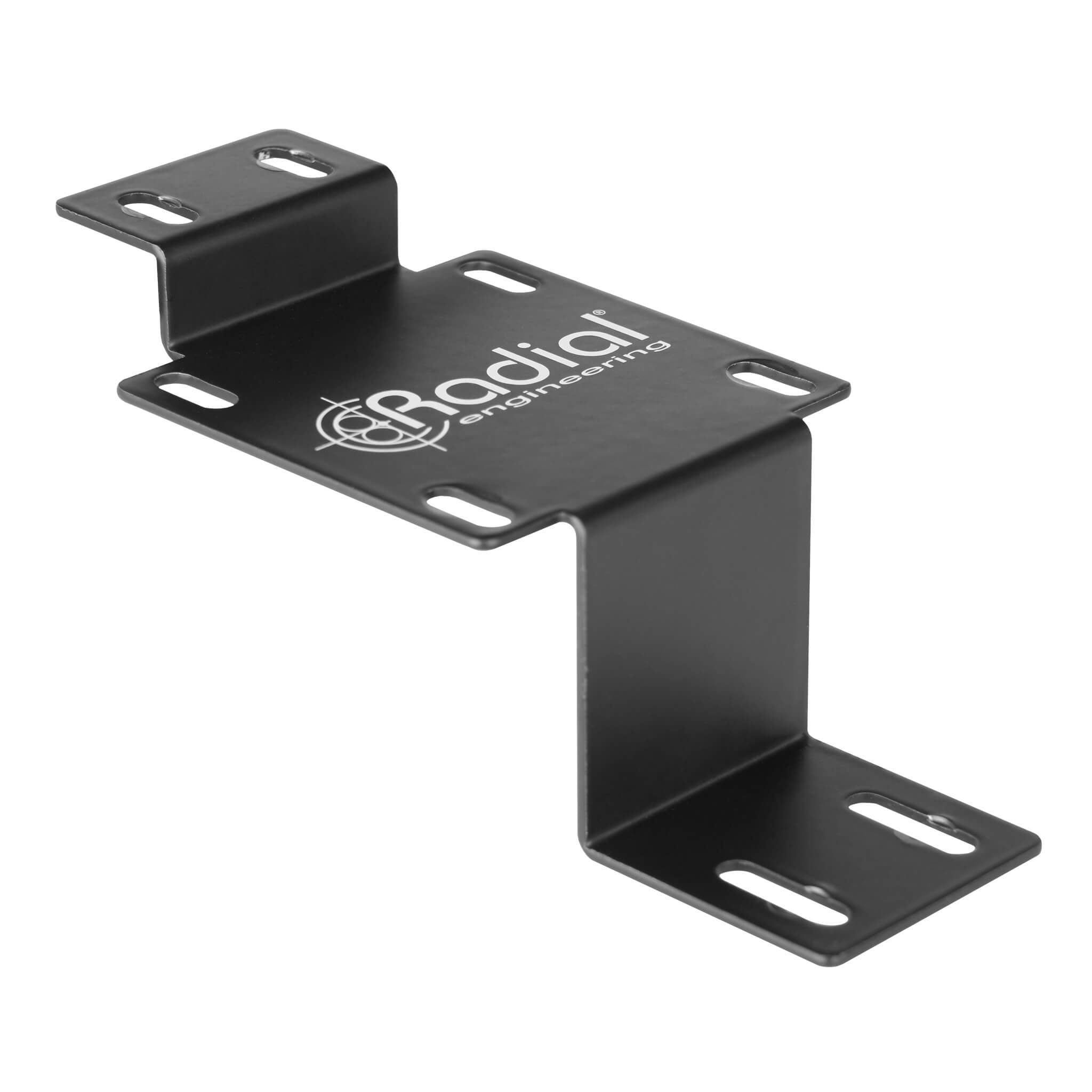 Radial TrainTrack - Pedalboard Mounting Bracket for Pro-Class DI Box, angled left