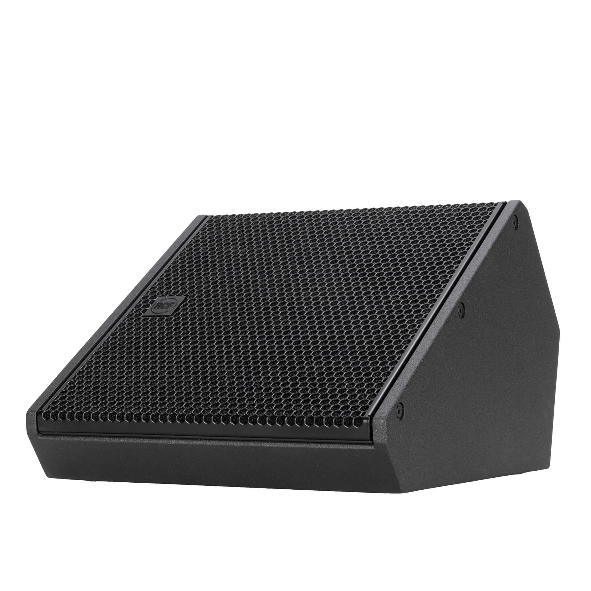 RCF KXM 20-A - Active 2000W Dual 8" 2-Way Stage Monitor, angled left