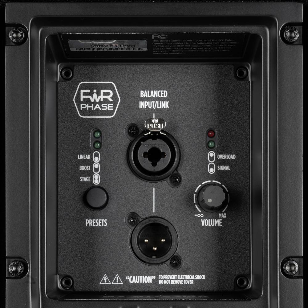 RCF NX 912-SMA - Active 2100W 12" 2-Way High Output Stage Monitor, amp