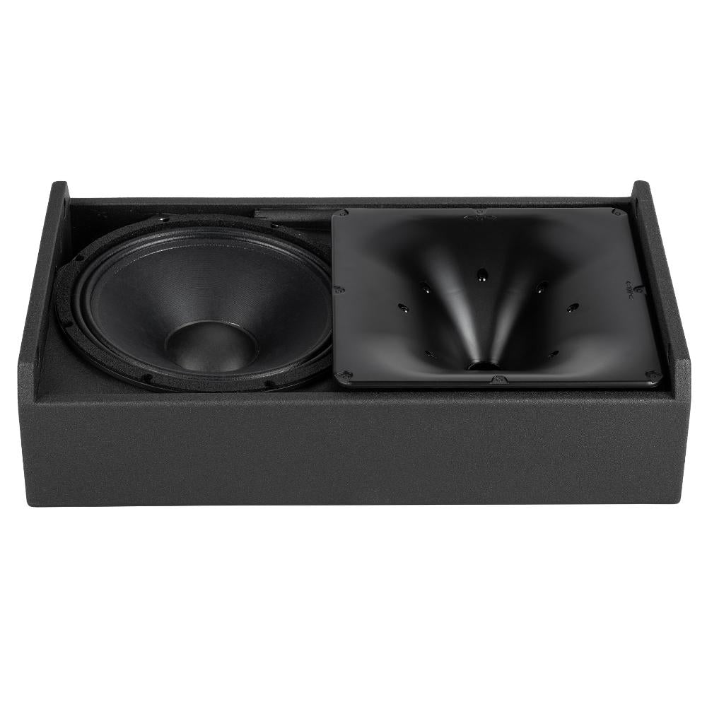 RCF NX 912-SMA - Active 2100W 12" 2-Way High Output Stage Monitor, open