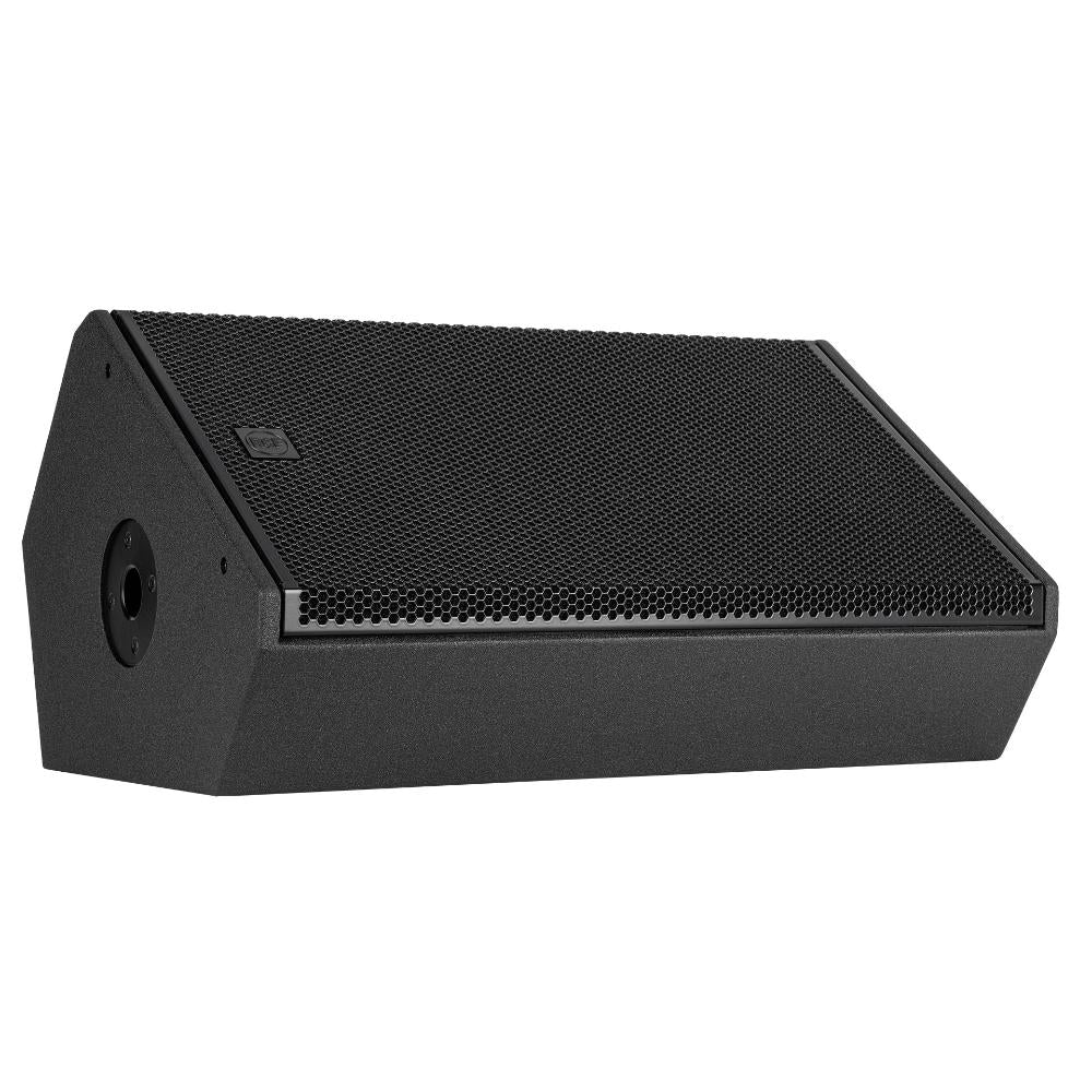 RCF NX 915-SMA - Active 2100W 15" 2-Way High Output Stage Monitor, angle right