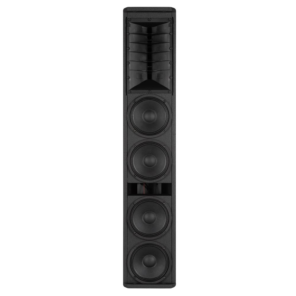 RCF NXL 24-A MK2 - Active 2100W Quad 6" 2-Way Column Speaker, open