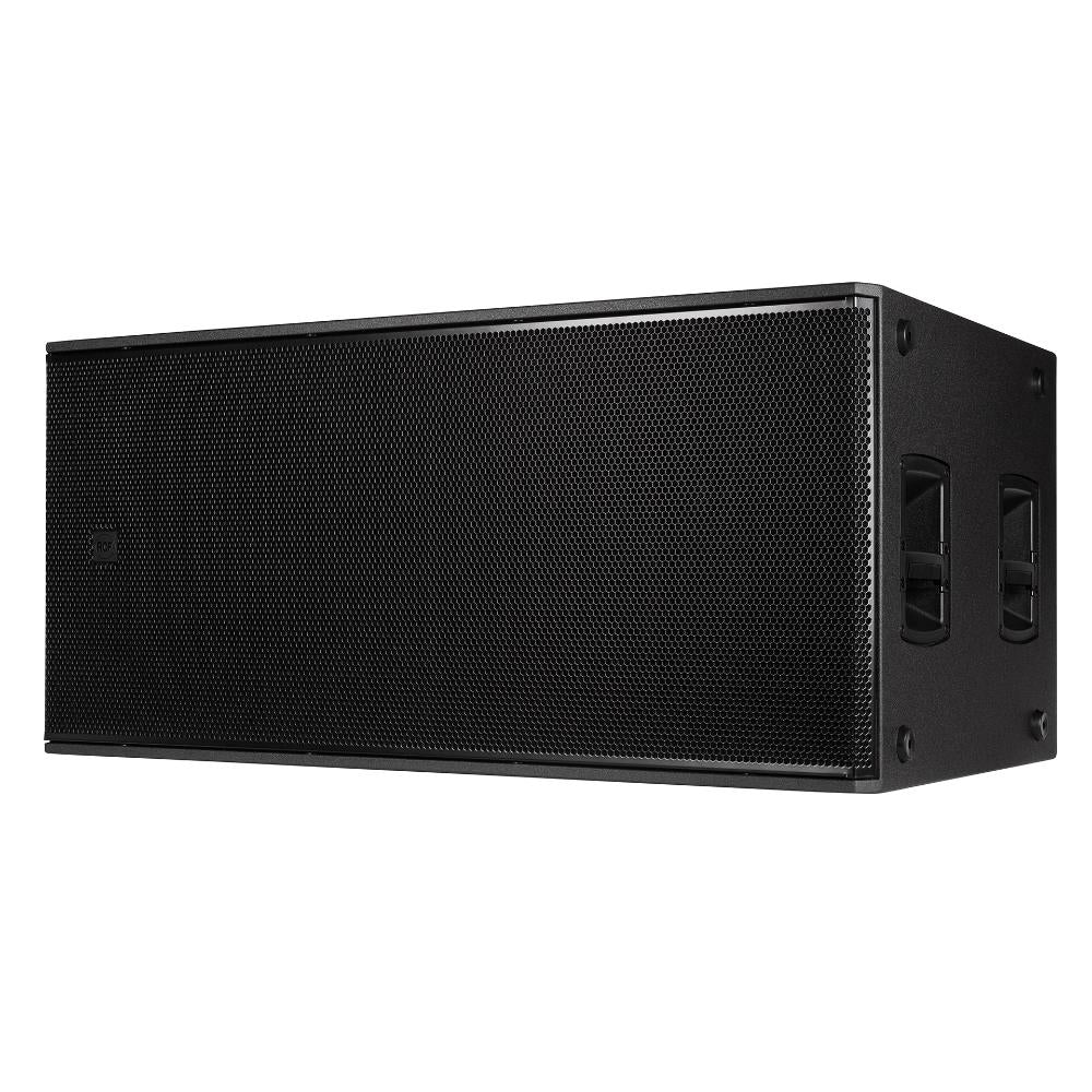 RCF SUB 8008-AS - Active 4400W Dual 18" Subwoofer, angle left