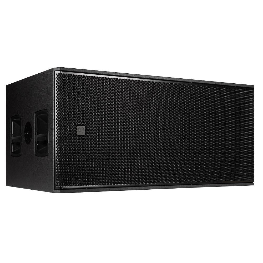 RCF SUB 8008-AS - Active 4400W Dual 18" Subwoofer, angle right