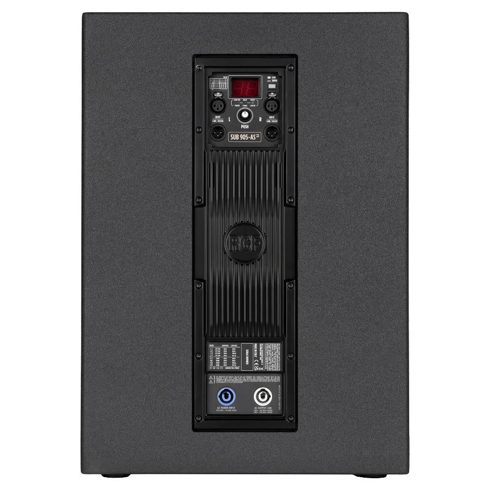 RCF SUB 905-AS MK3 - Active 2200W 15" Subwoofer, rear