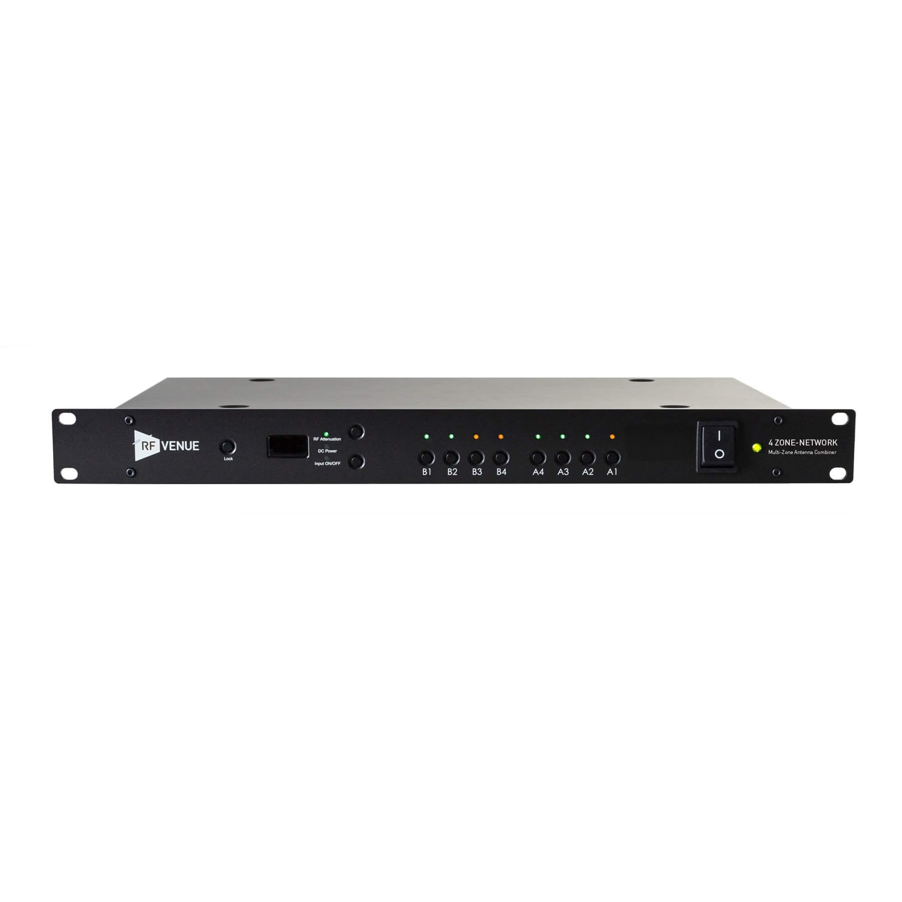 RF Venue 4ZONE-NETWORK - Network Multi-Zone Antenna Combiner, front