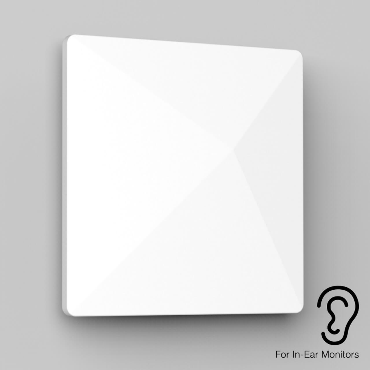 RF Venue CP Architectural Antenna for Installed In-Ear Monitor Systems, white