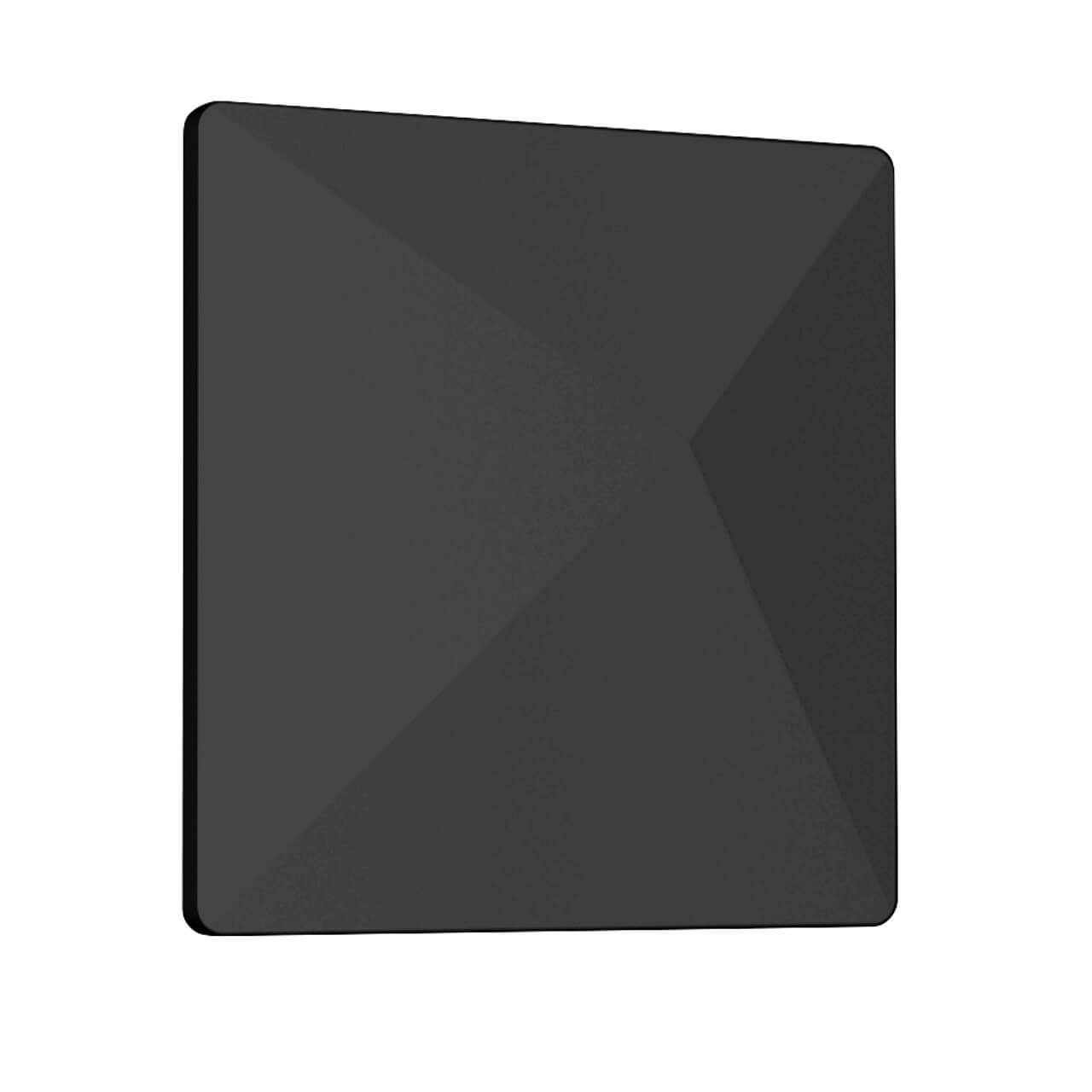 RF Venue Diversity Architectural Antenna for Wireless Microphones, black