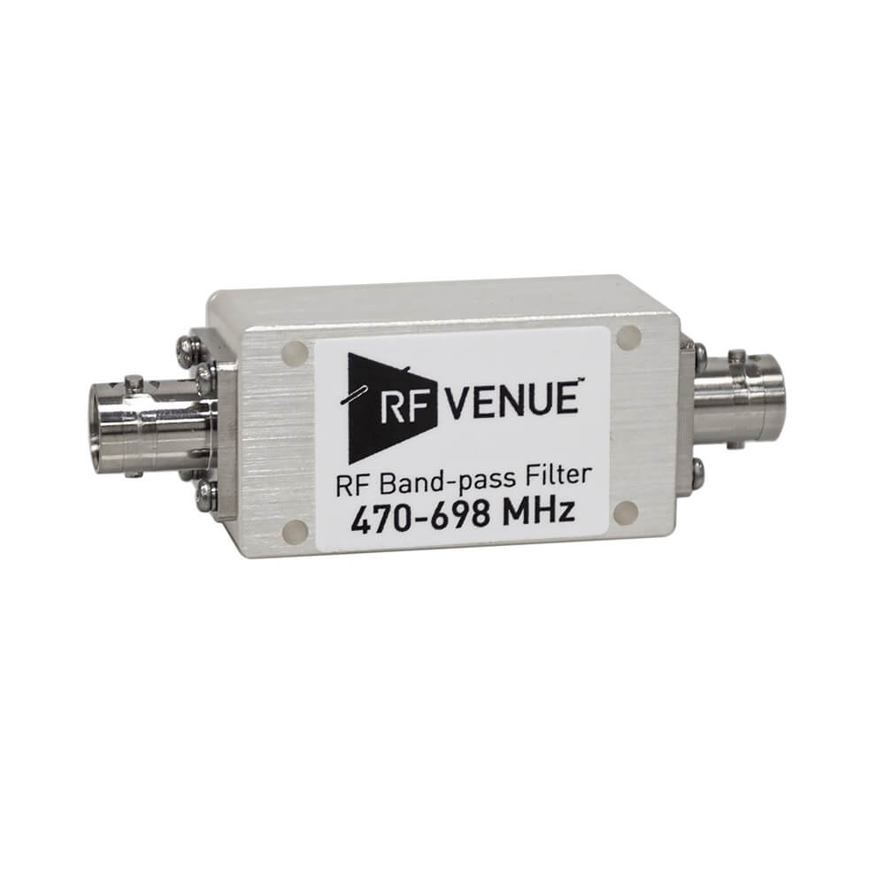 RF Venue BPF470T698 Band-pass Filter 470-698 MHz