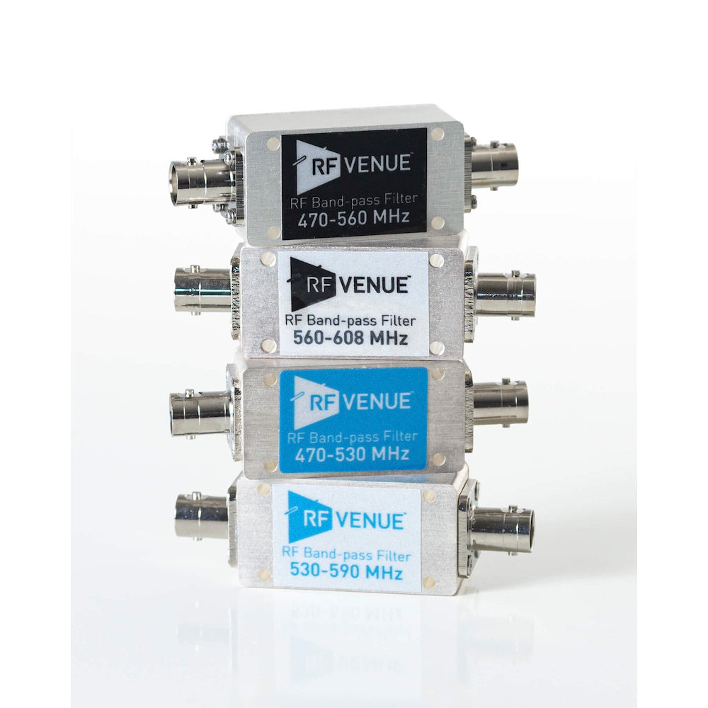 RF Venue Band-pass Filters