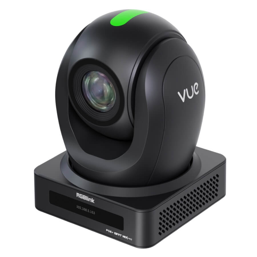 RGBlink vue 4K Gen2 - 4K Broadcast PTZ Camera with Optical Zoom, tally
