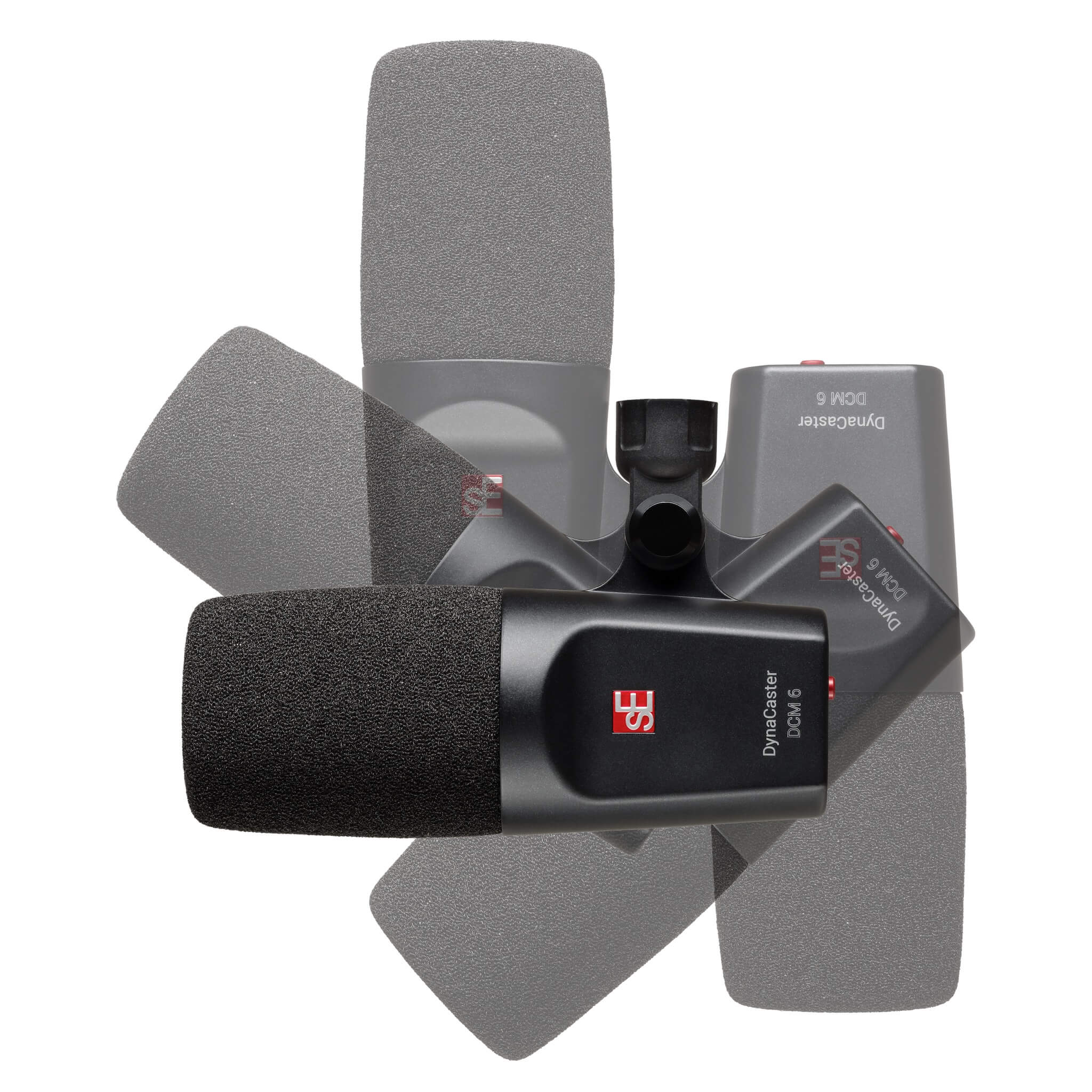sE Electronics DynaCaster DCM6 - Cardioid Dynamic Broadcast Microphone, range
