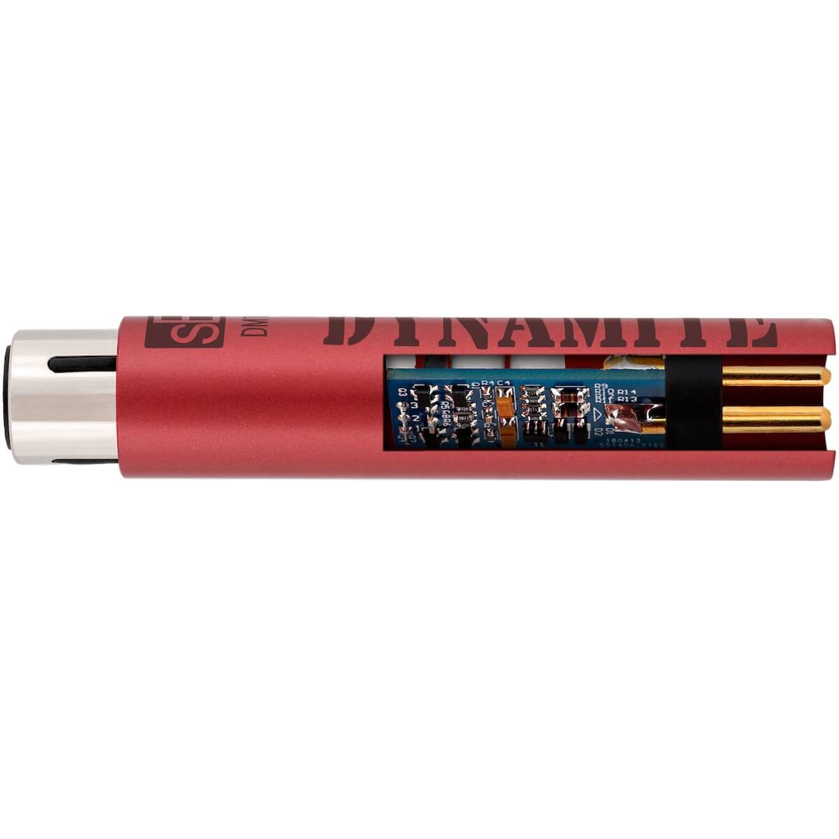 sE Electronics DM1 Dynamite - Active In-line Microphone Preamp, cut away view