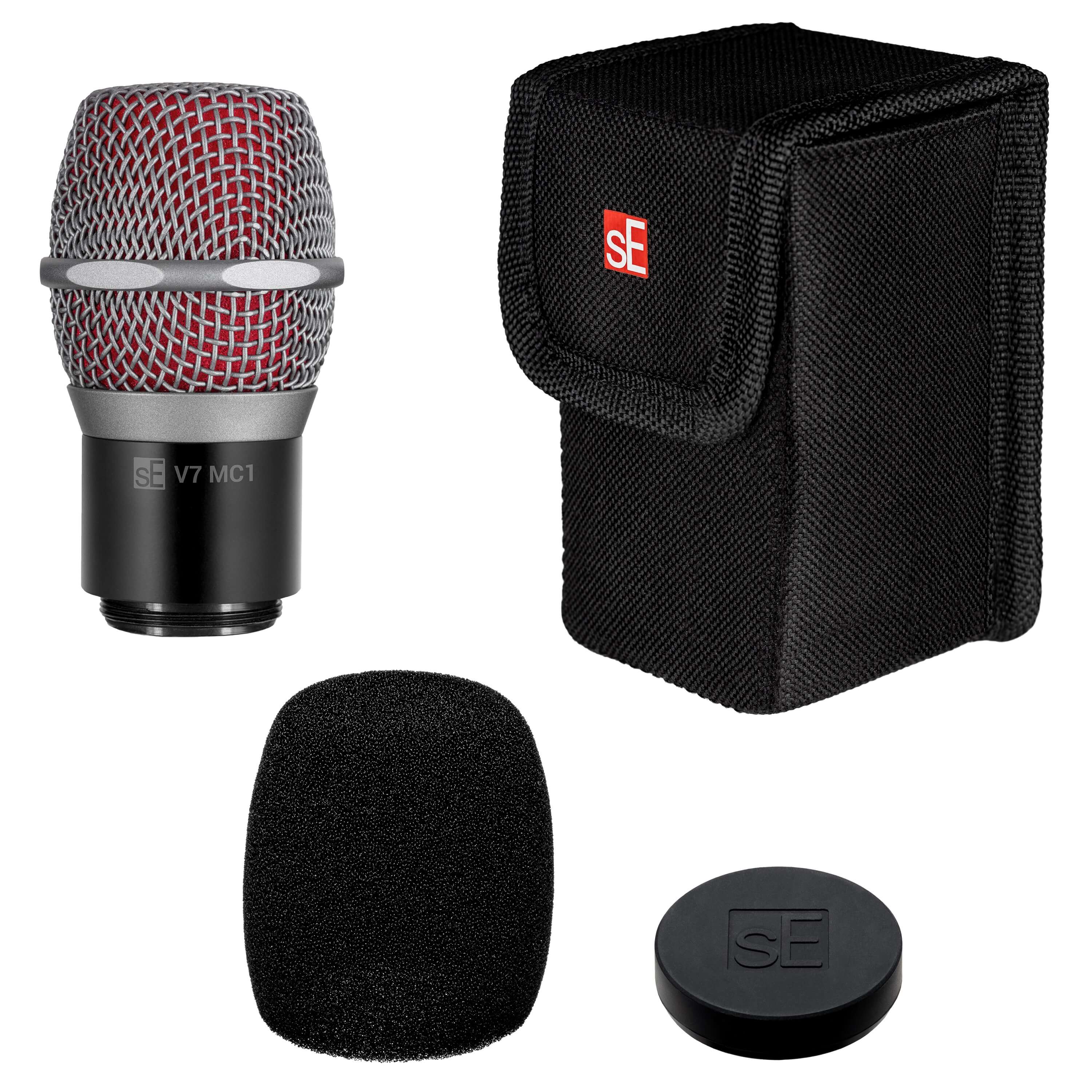 sE Electronics V7 MC1 - Supercardioid Dynamic Capsule for Shure Wireless, included
