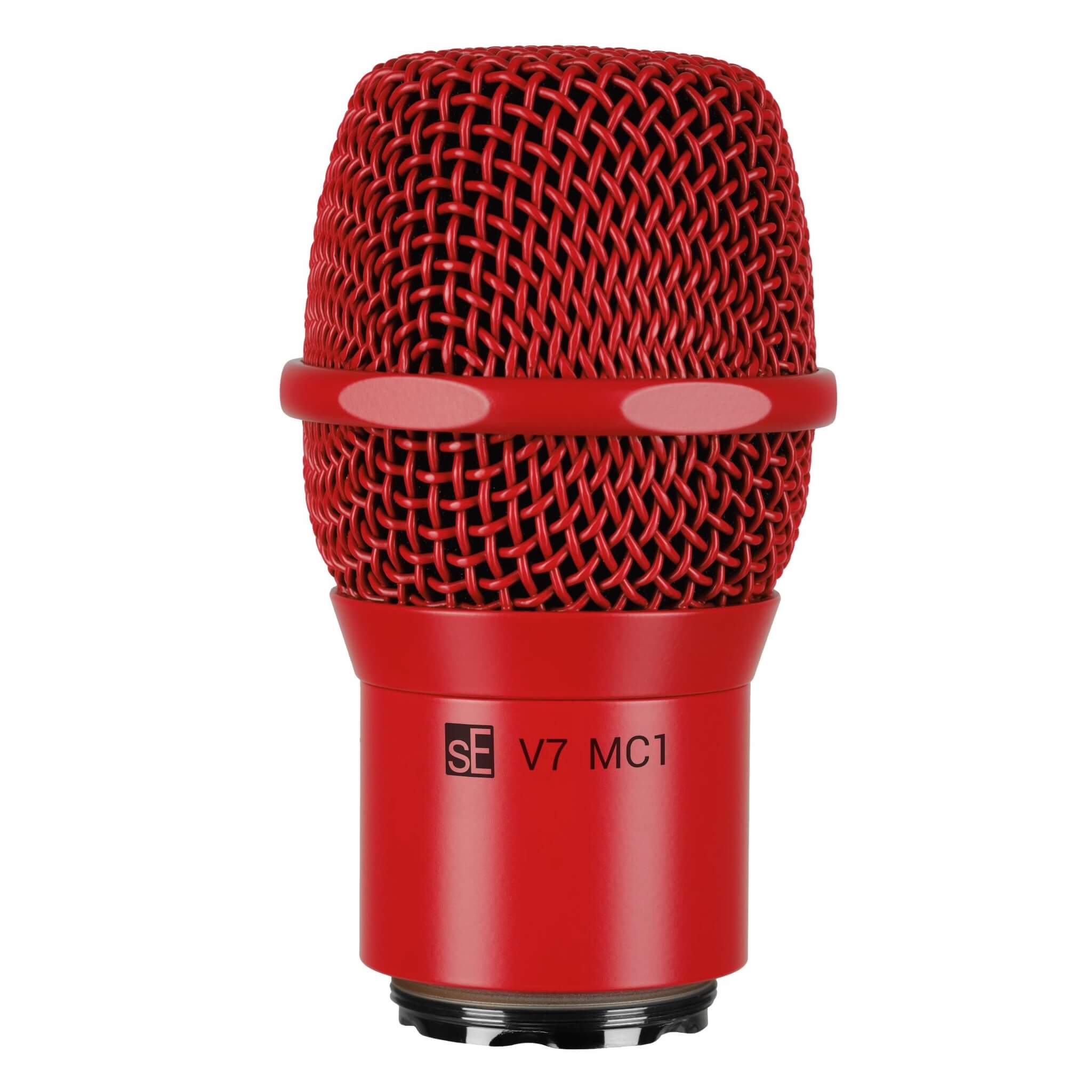 sE Electronics V7 MC1 - Supercardioid Dynamic Capsule for Shure Wireless, red