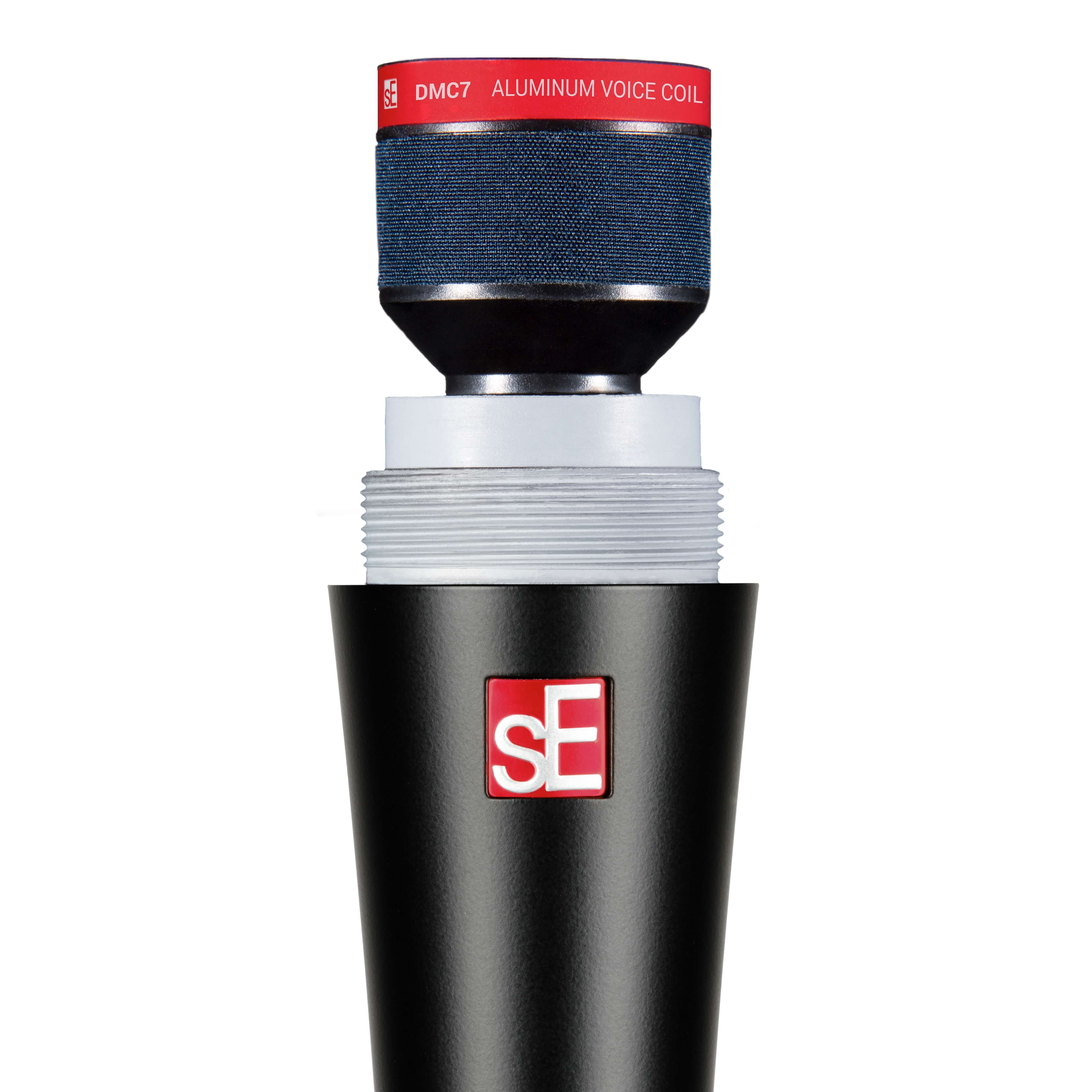 sE Electronics V7 X Black - Supercardioid Dynamic Instrument Microphone, capsule