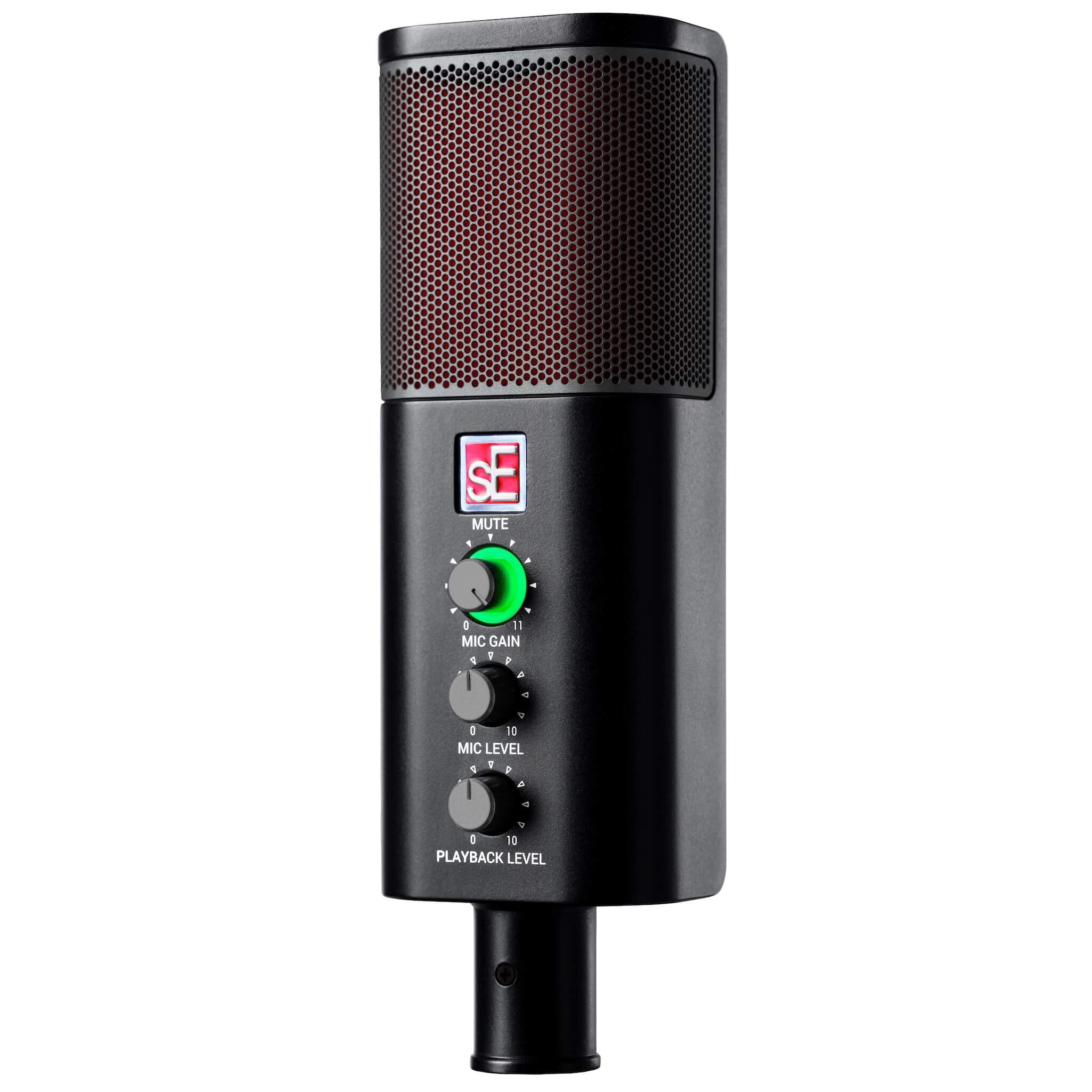 sE Electronics NEOM USB - USB Cardioid Condenser Microphone, angle