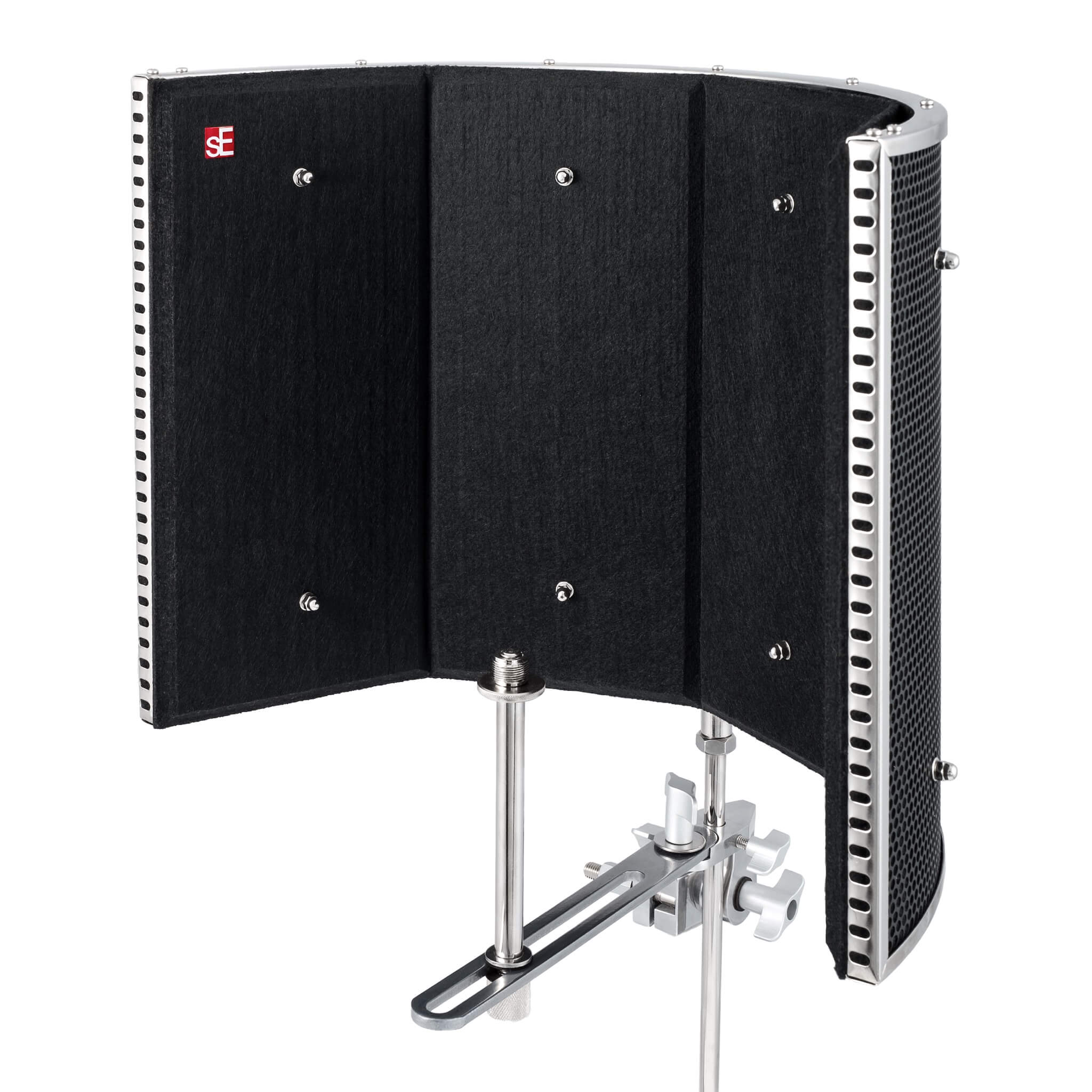 sE Electronics RF Pro Black - Portable Acoustic Treatment Filter, angle