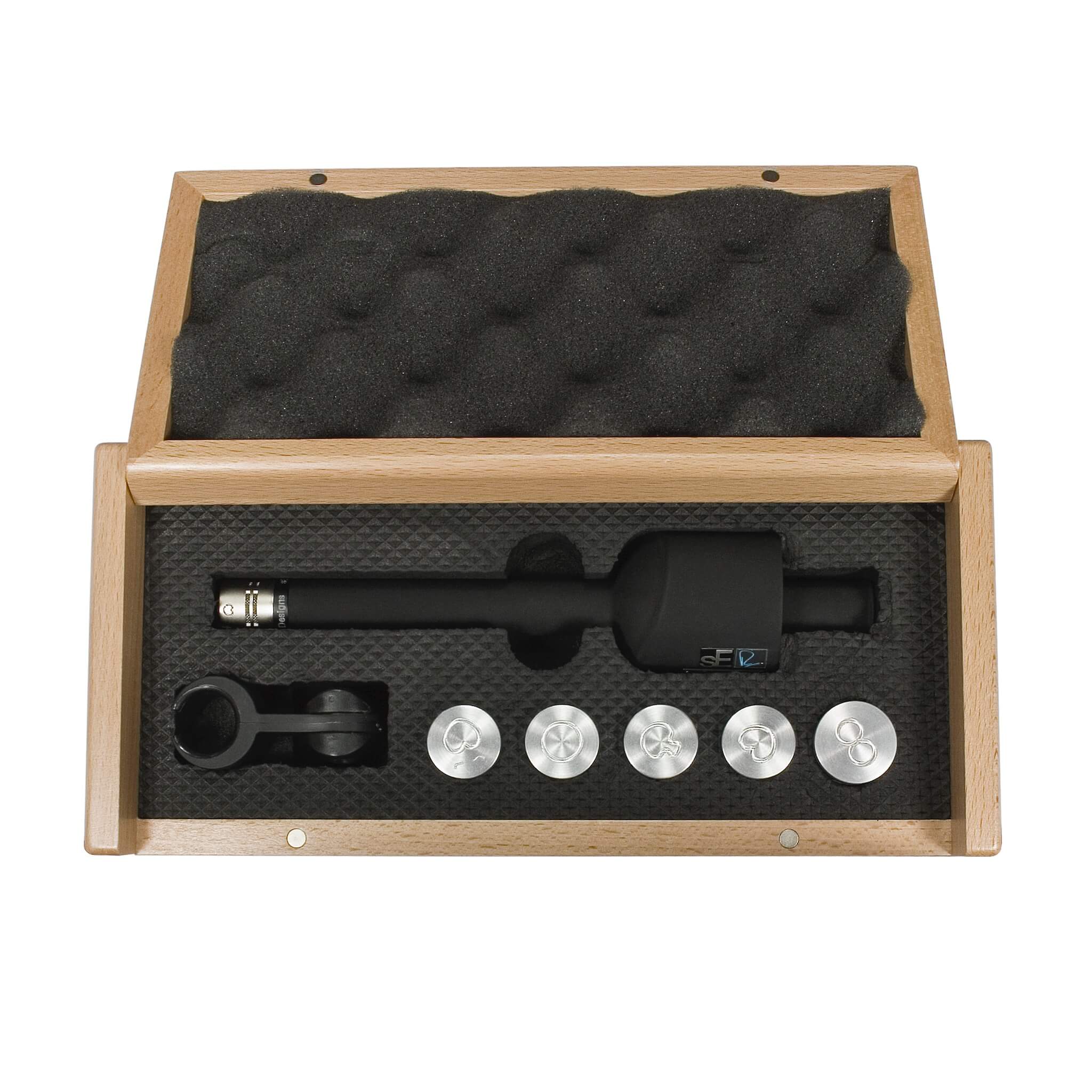 sE Electronics RN17 - Small Diaphragm Microphone with Changeable Capsule, box