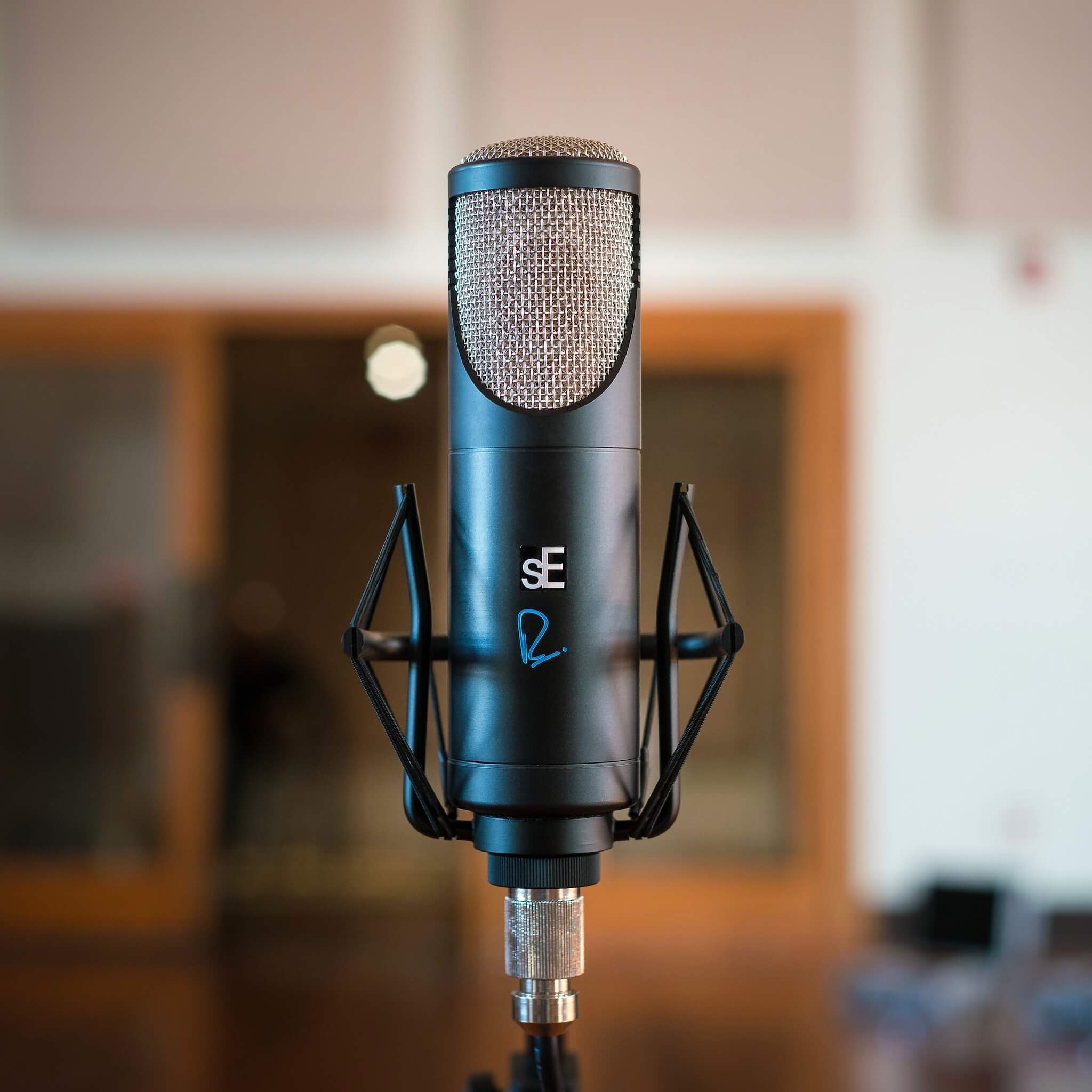 sE Electronics RNT - Rupert Neve Signature Multi Pattern Tube Microphone, in use