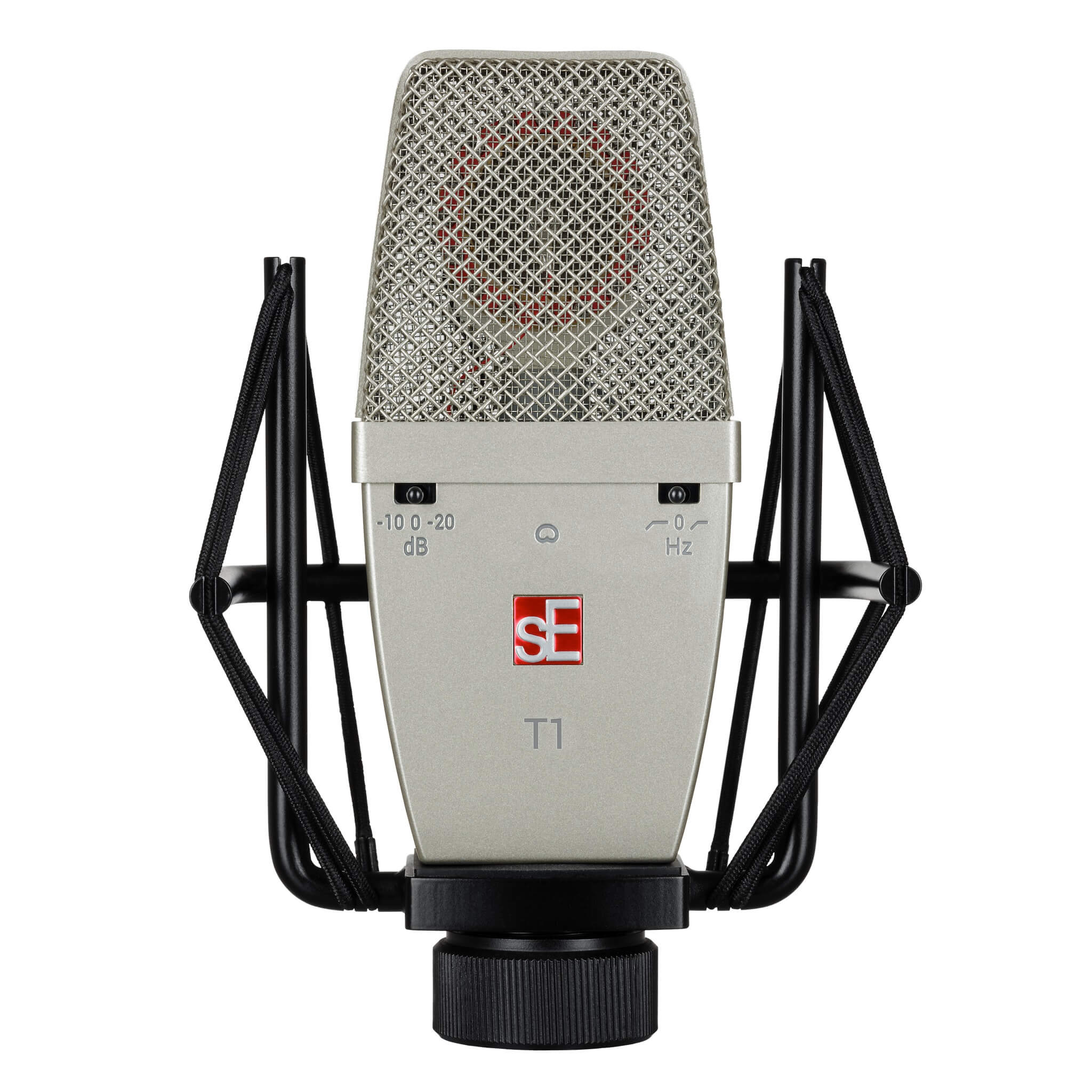 sE Electronics T1 - Large Diaphragm Cardioid Microphone with Titanium Capsule, shockmount