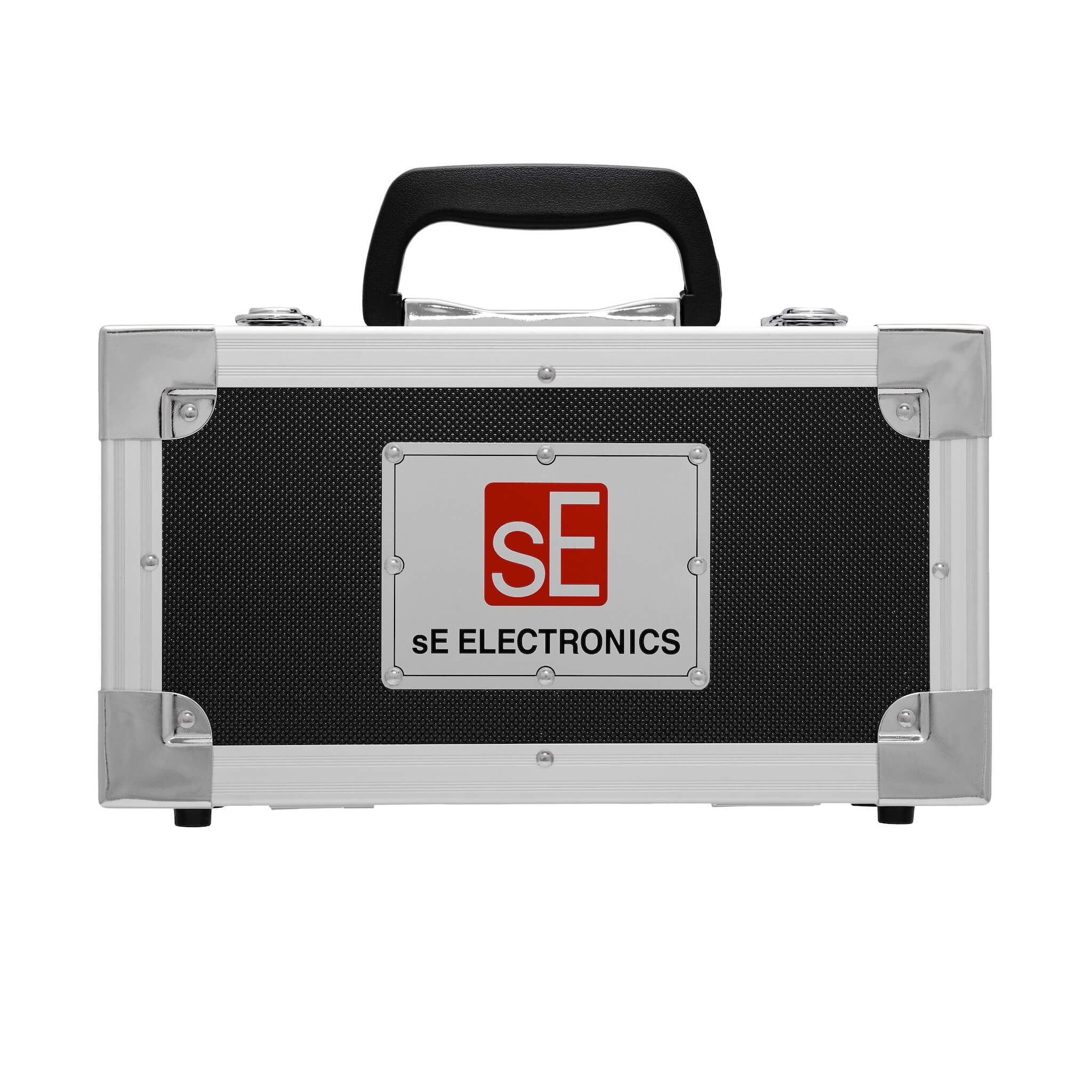 sE Electronics T2 - Multi Pattern Large Diaphragm Microphone with Titanium Capsule, shockmount case