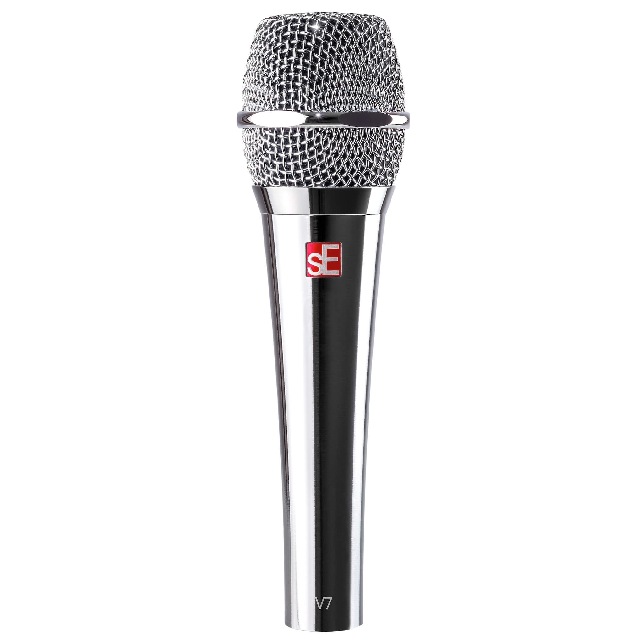 sE Electronics V7 Chrome - Supercardioid Dynamic Vocal Microphone, chrome