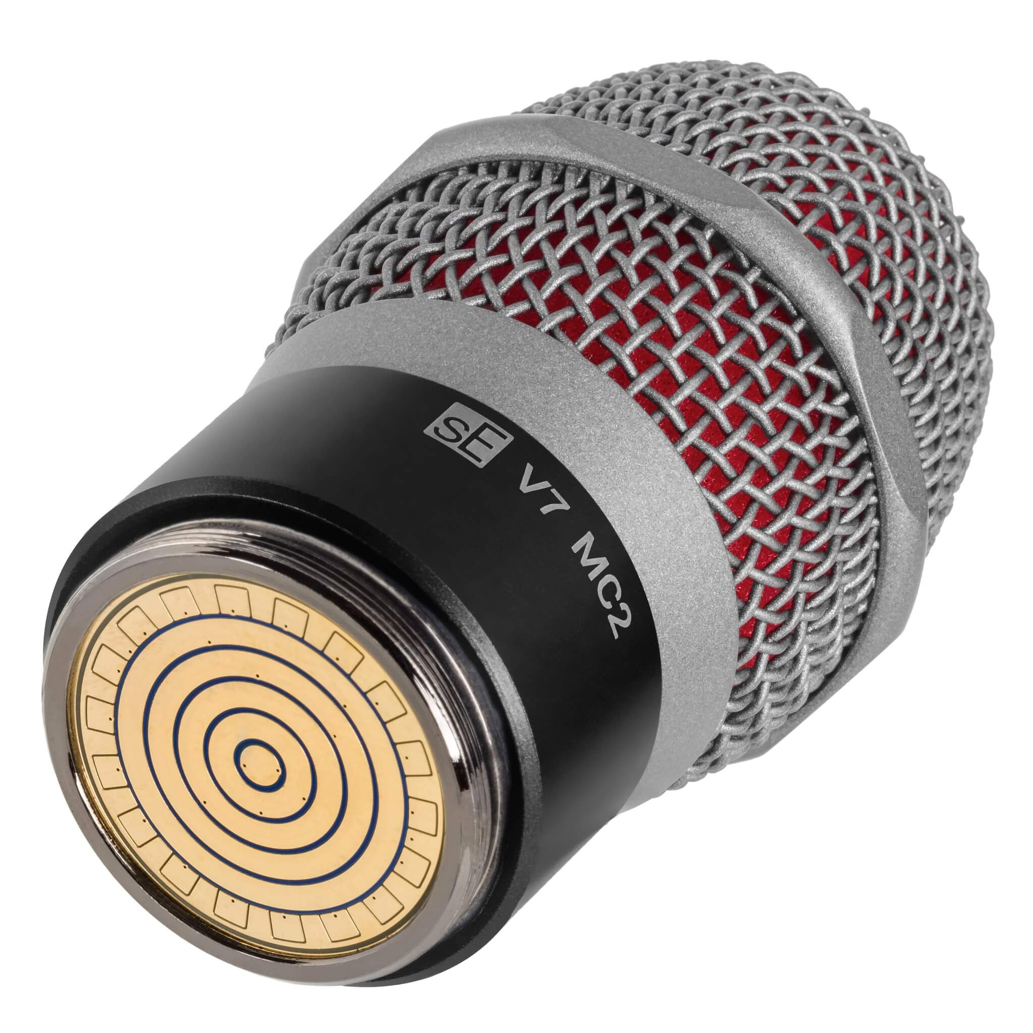 sE Electronics V7 MC2 - Supercardioid Dynamic Capsule for Sennheiser Wireless, angle