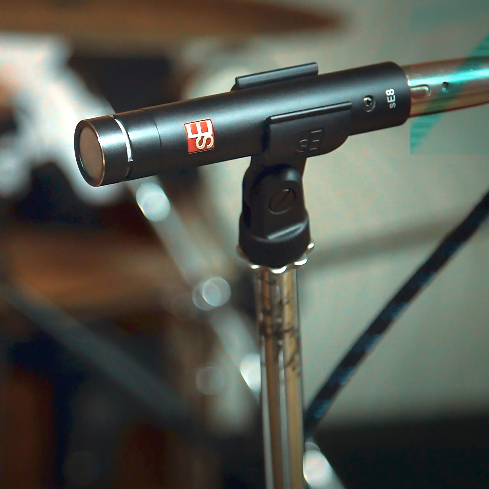 sE Electronics sE8 - Small Diaphragm Cardioid Condenser Microphone, in use