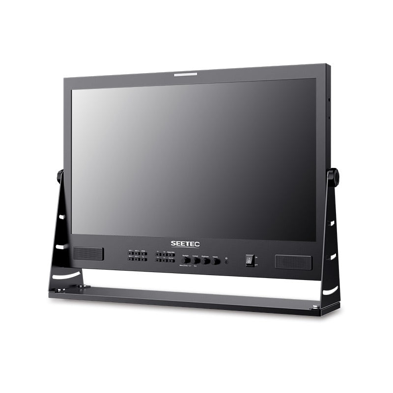 Seetec ATEM156S - 15.6" Quad View Monitor with 4 3G-SDI In/Out, angled left