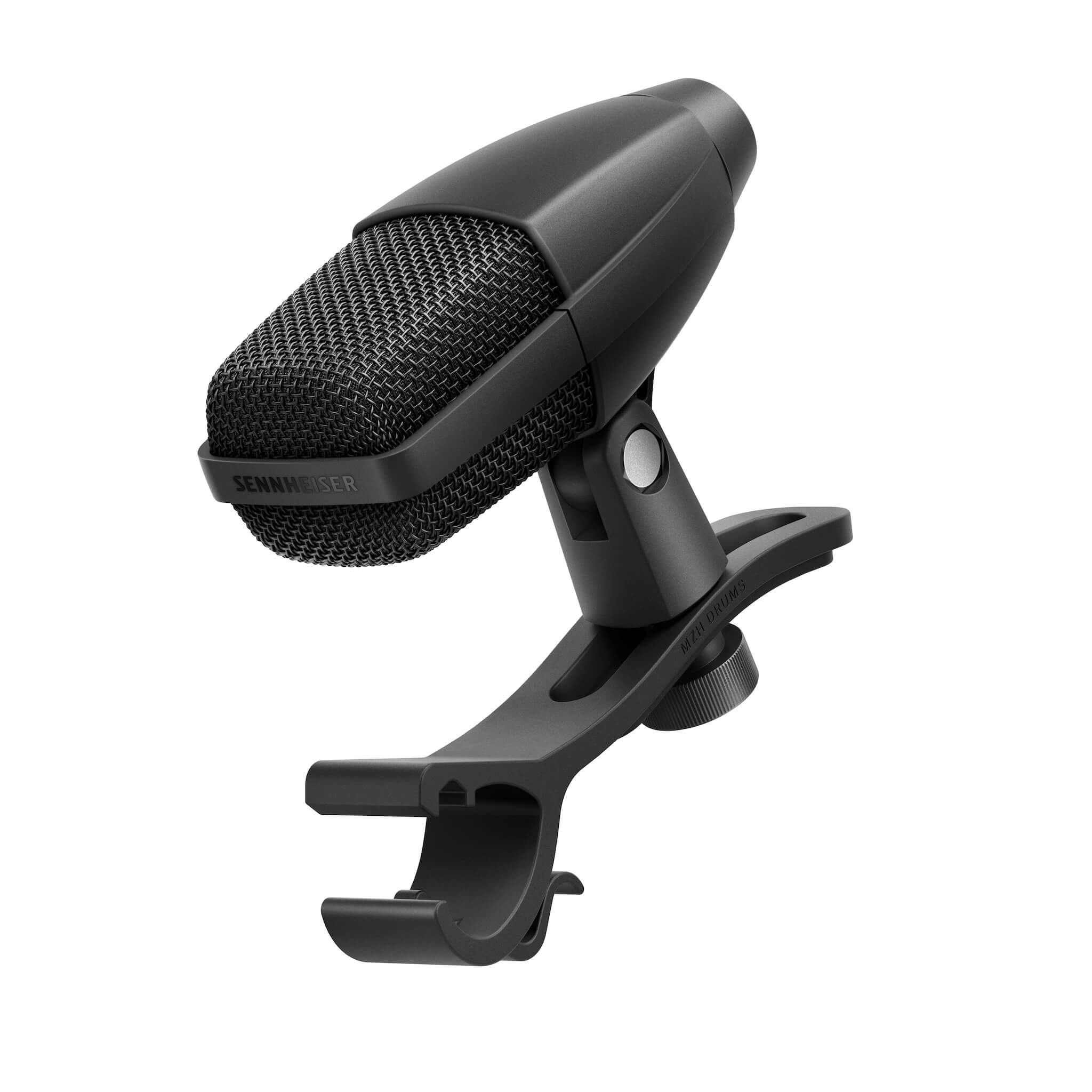 Sennheiser MD 421 Kompakt - Multipurpose Dynamic Cardioid Microphone + MZH Drums Clamp, front