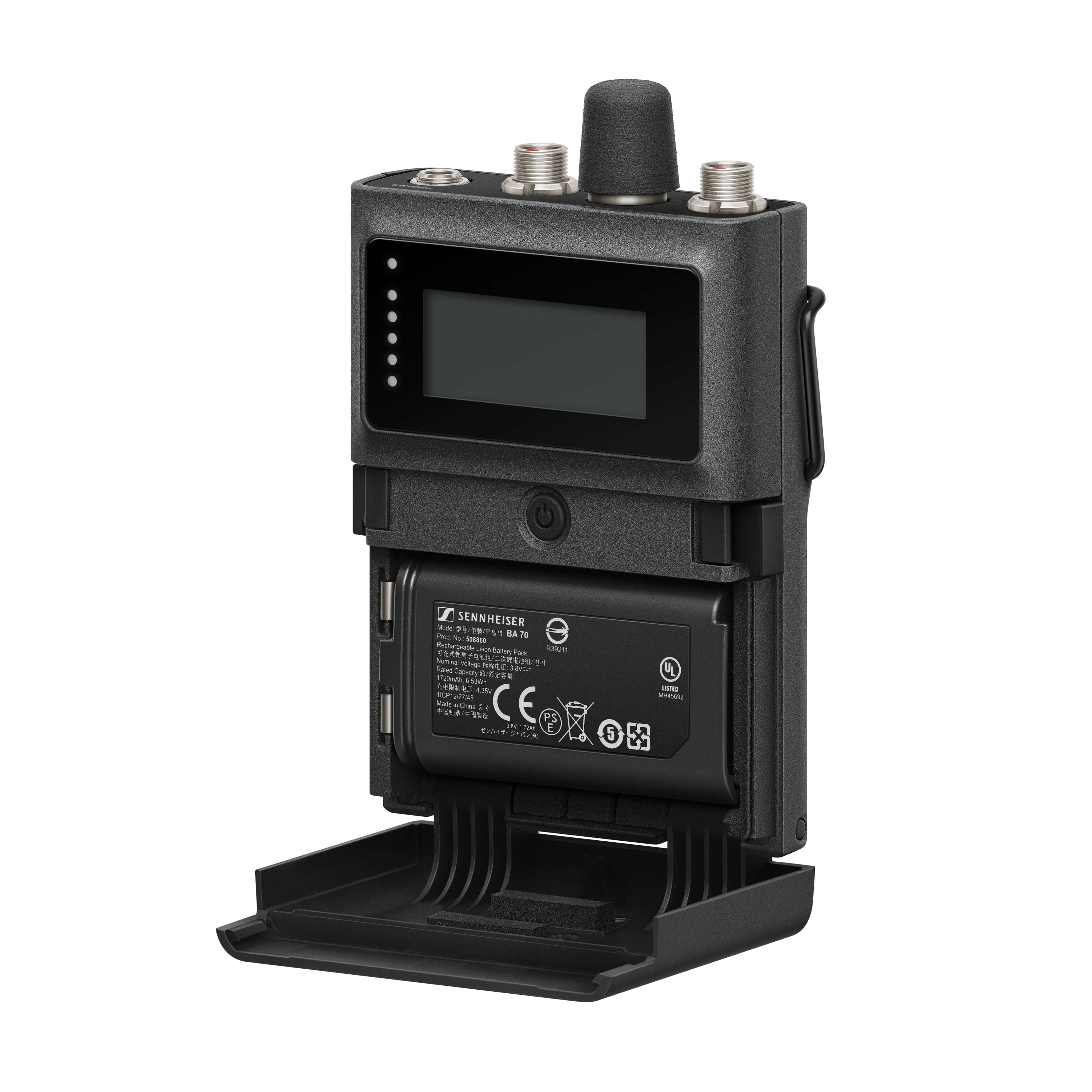 Sennheiser Spectera SEK - Bidirectional Digital Wireless Bodypack, with optional BA 70 LiIon battery