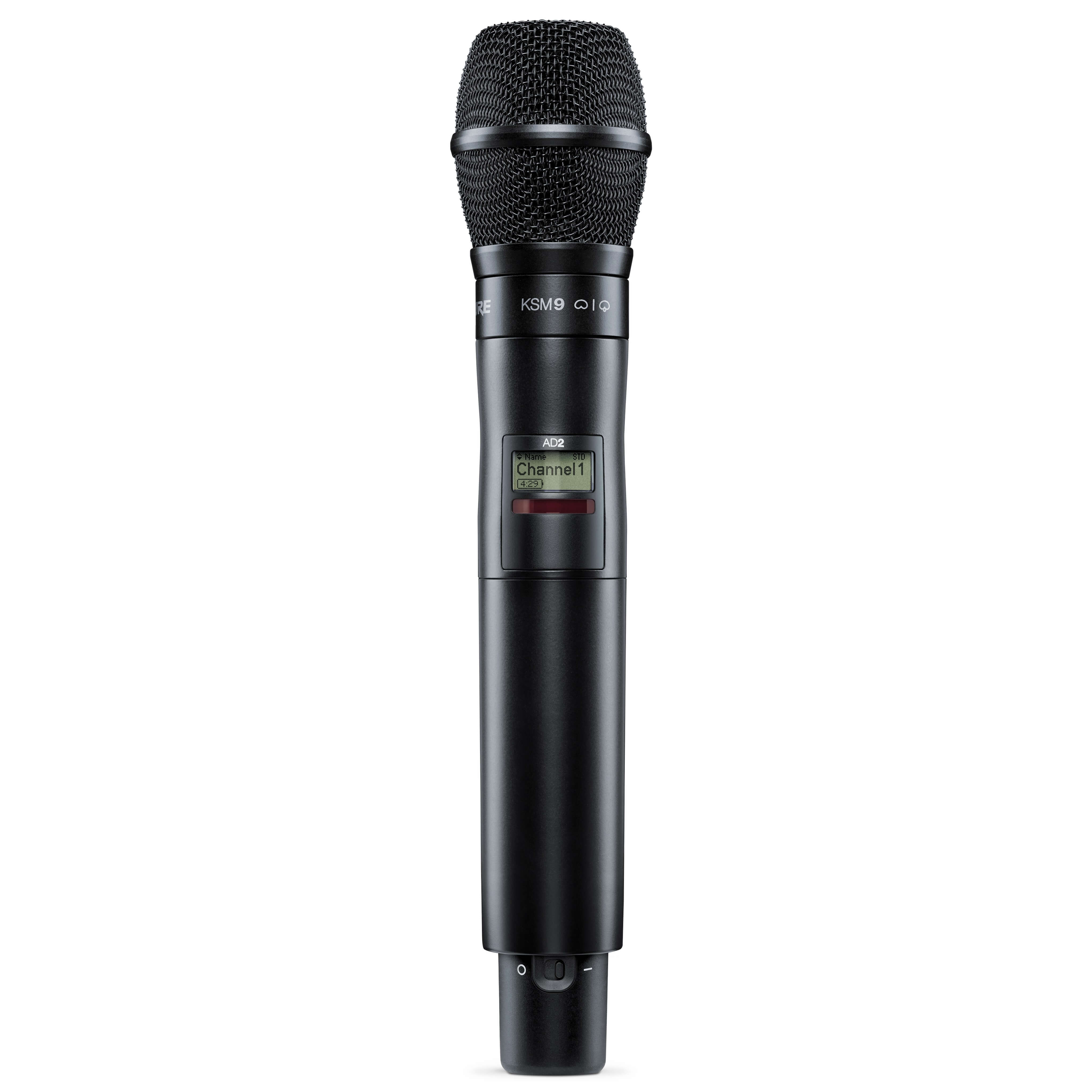 Shure AD2/KSM9 - Axient Digital Wireless Handheld Transmitter, black