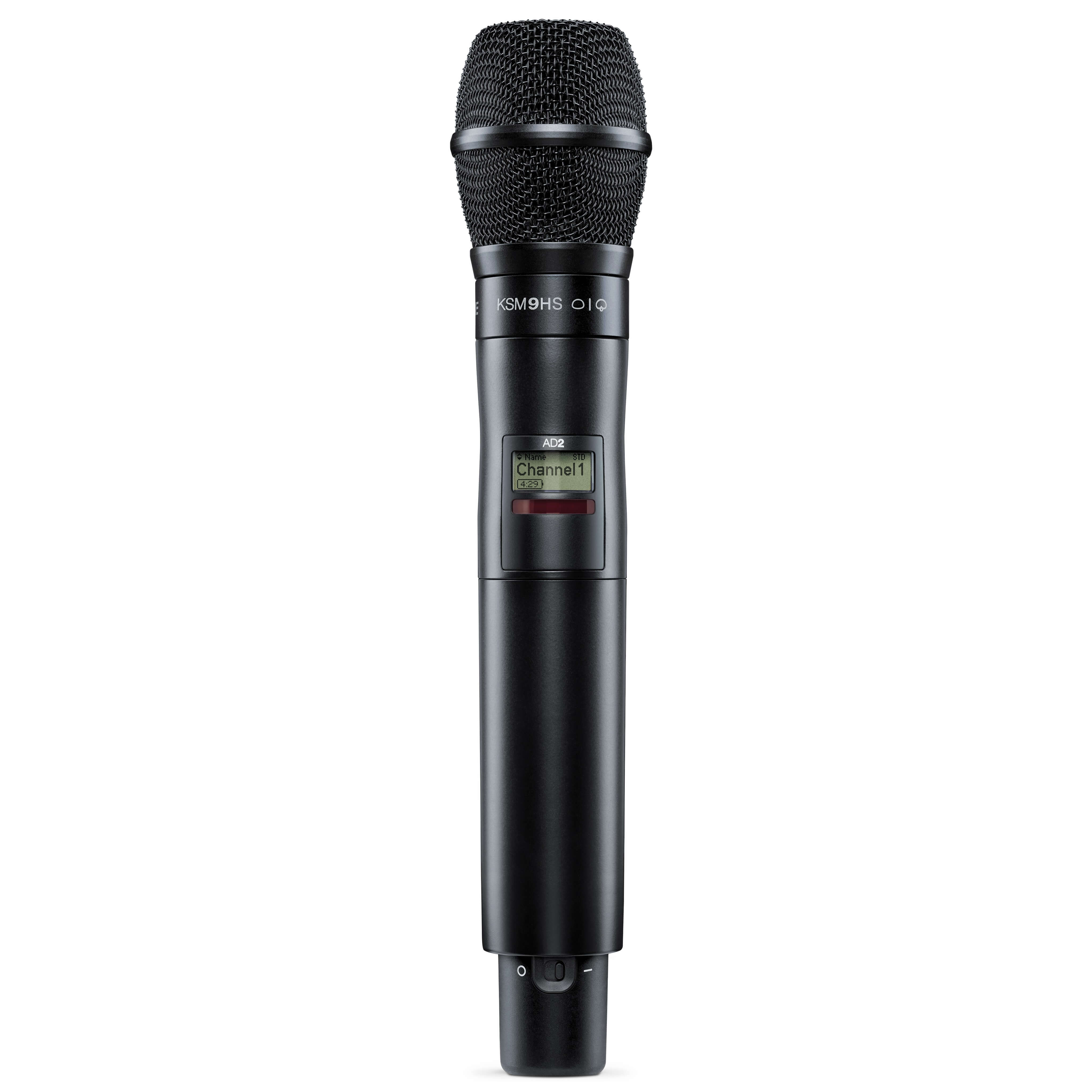 Shure AD2/KSM9HS - Axient Digital Wireless Handheld Transmitter, black