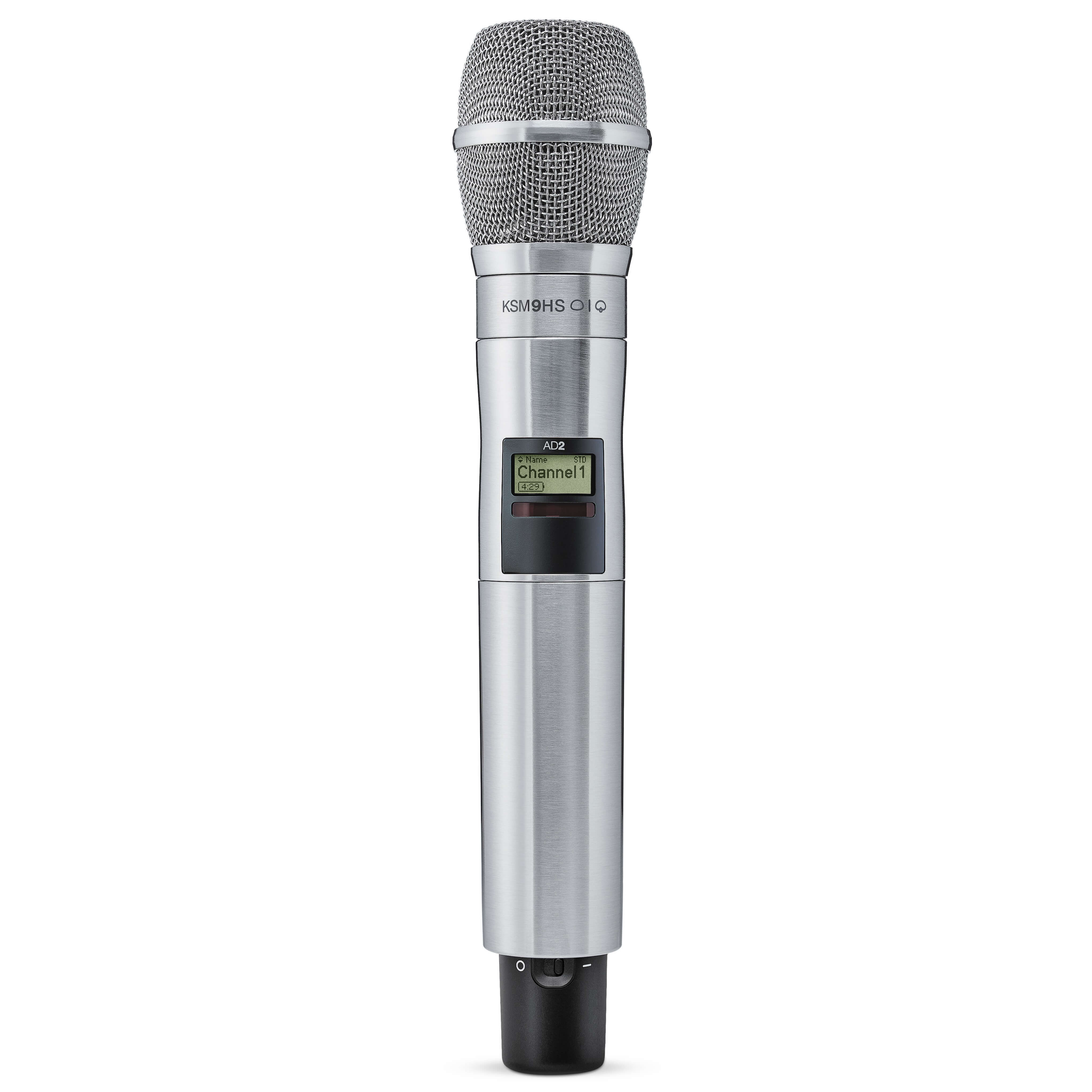 Shure AD2/KSM9HS - Axient Digital Wireless Handheld Transmitter, nickel