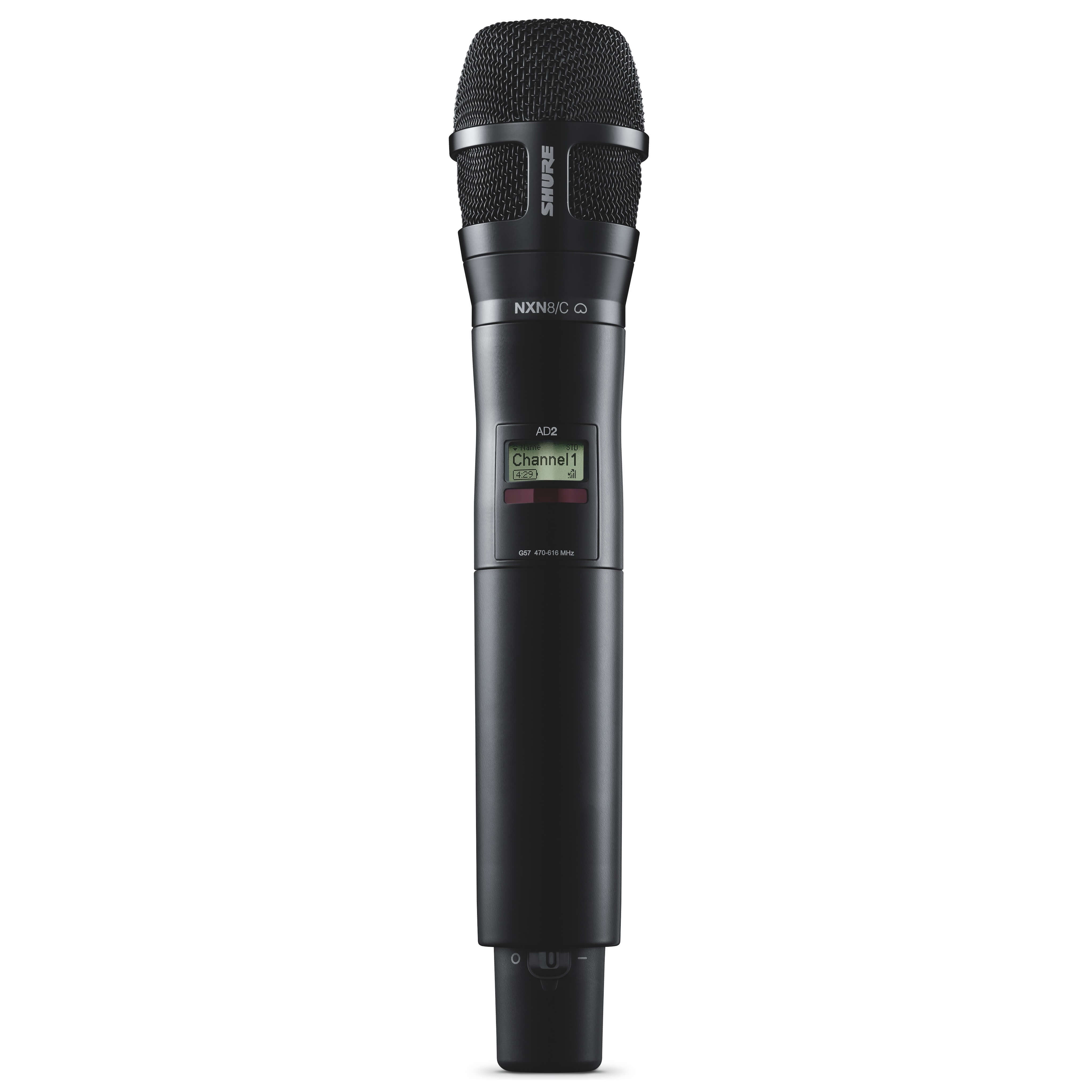 Shure AD2/N8C - Axient Digital Wireless Handheld Transmitter, black