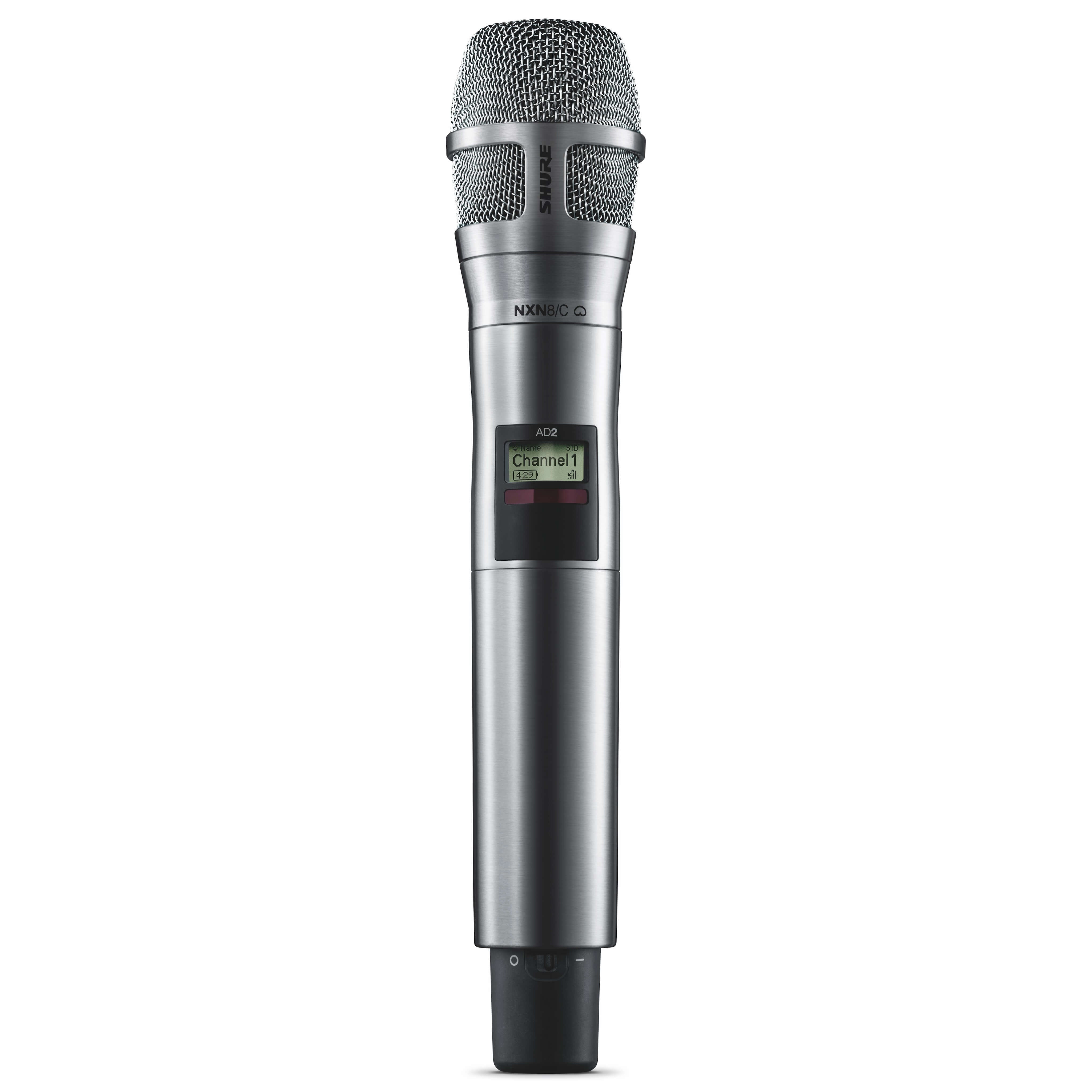 Shure AD2/N8C - Axient Digital Wireless Handheld Transmitter, nickel
