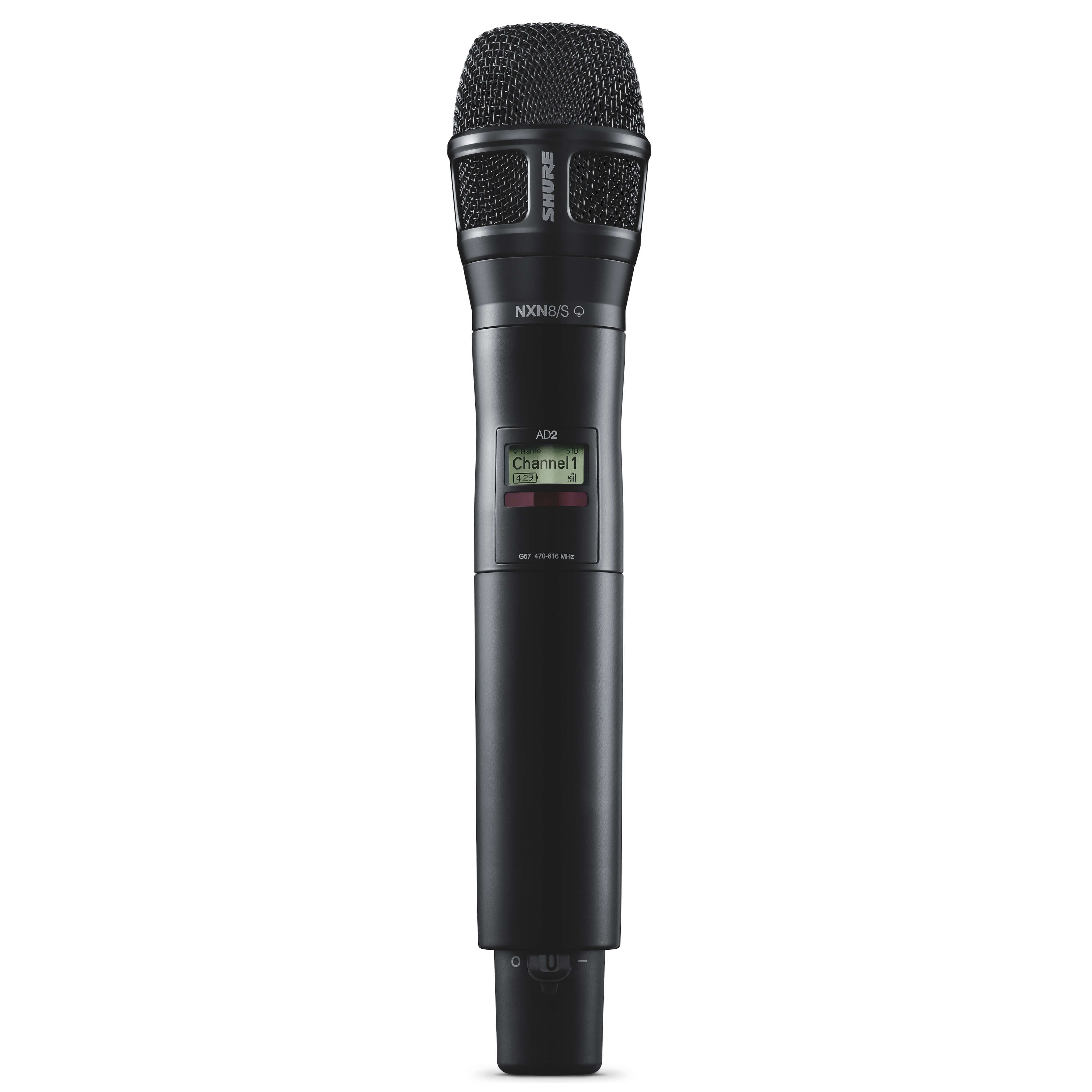 Shure AD2/N8S - Axient Digital Wireless Handheld Transmitter, black